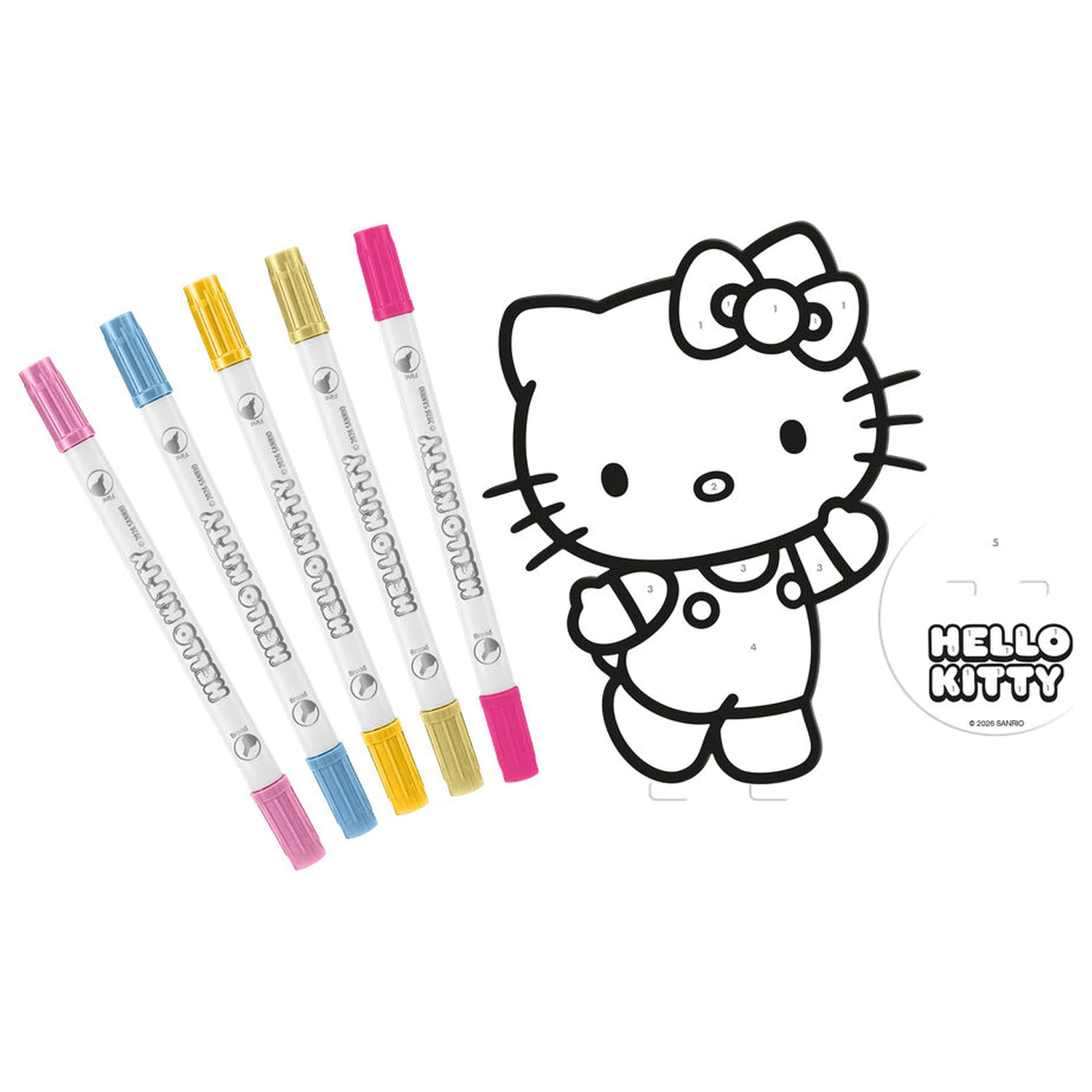 Hello Kitty and Friends set za barvanje fotografija izdelka