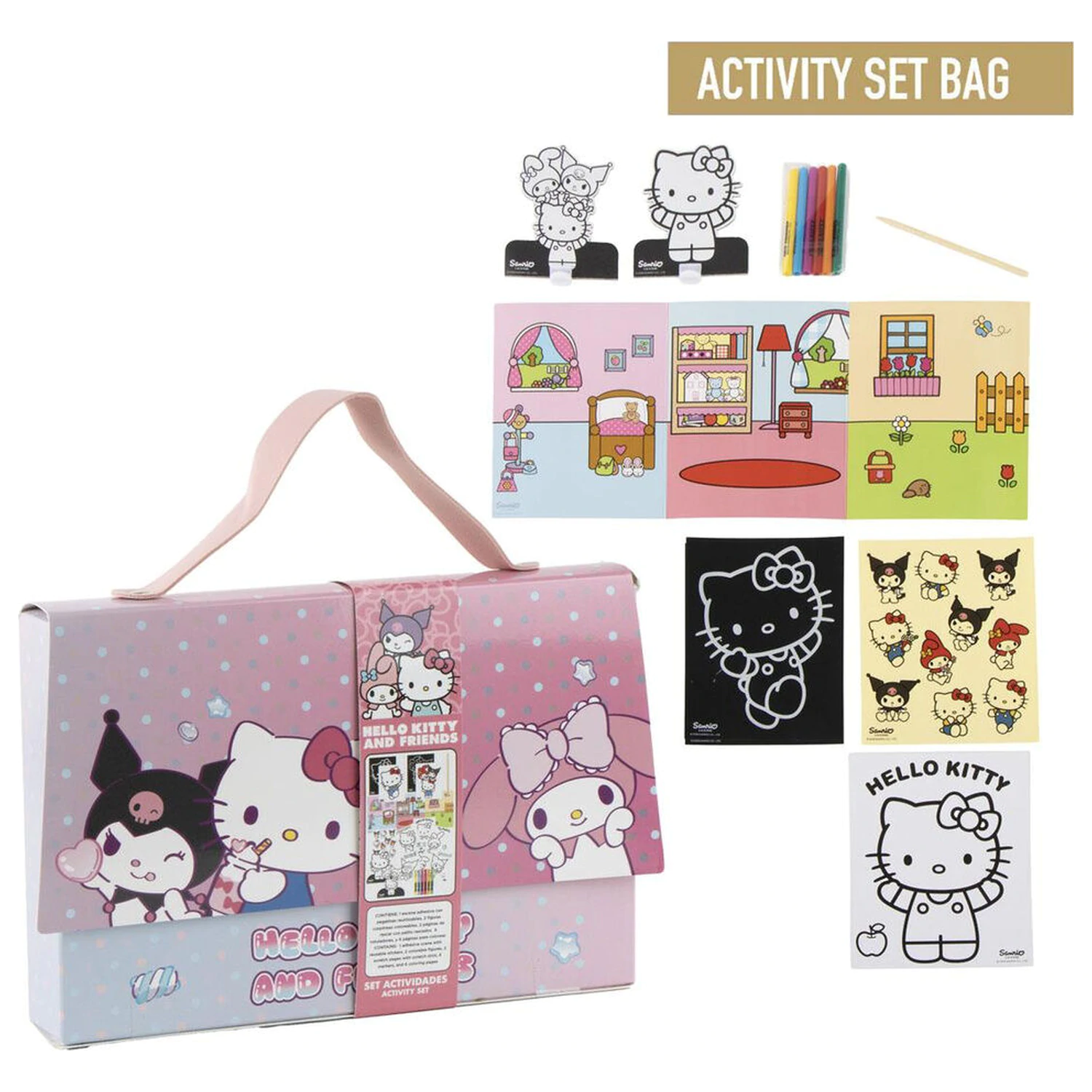 Hello Kitty and Friends set vrečke za barvanje fotografija izdelka