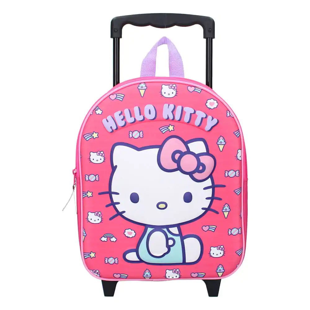 Hello Kitty Trolley 3D nahrbtnik Druga dimenzija 32 cm fotografija izdelka