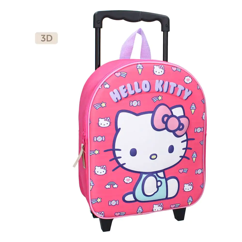 Hello Kitty Trolley 3D nahrbtnik Druga dimenzija 32 cm fotografija izdelka