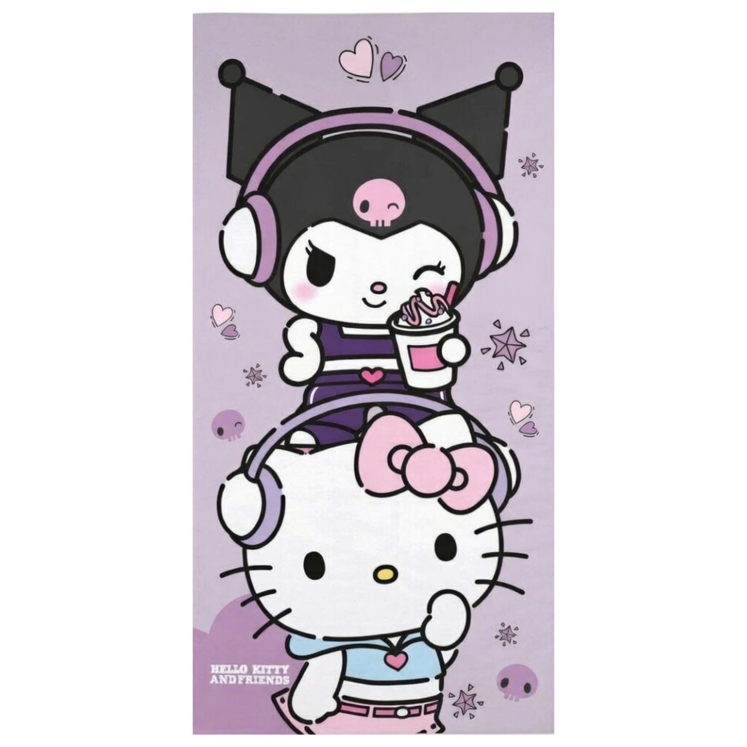 Hello Kitty Best Friend brisača 70x140cm fotografija izdelka