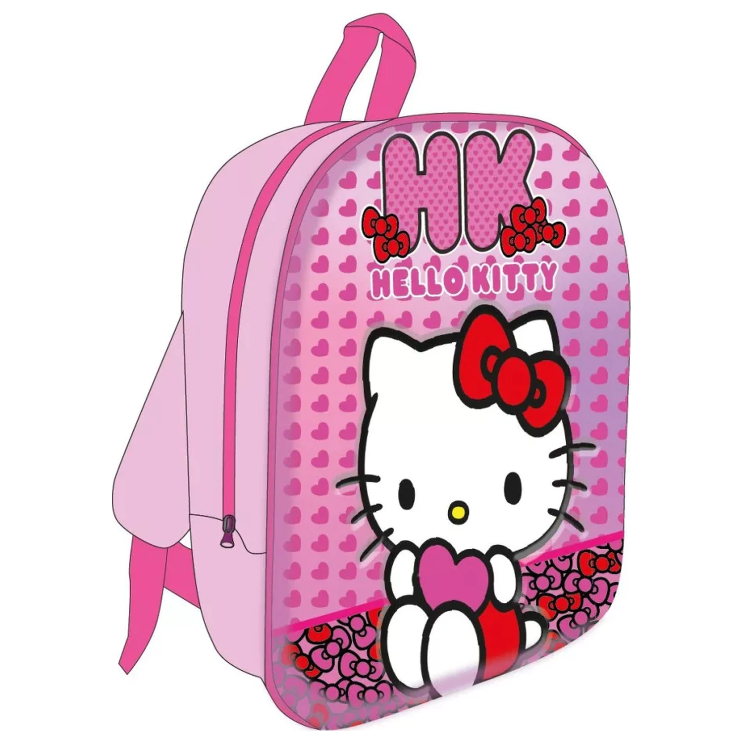 Hello Kitty Bows 3D nahrbtnik, torba 30 cm fotografija izdelka