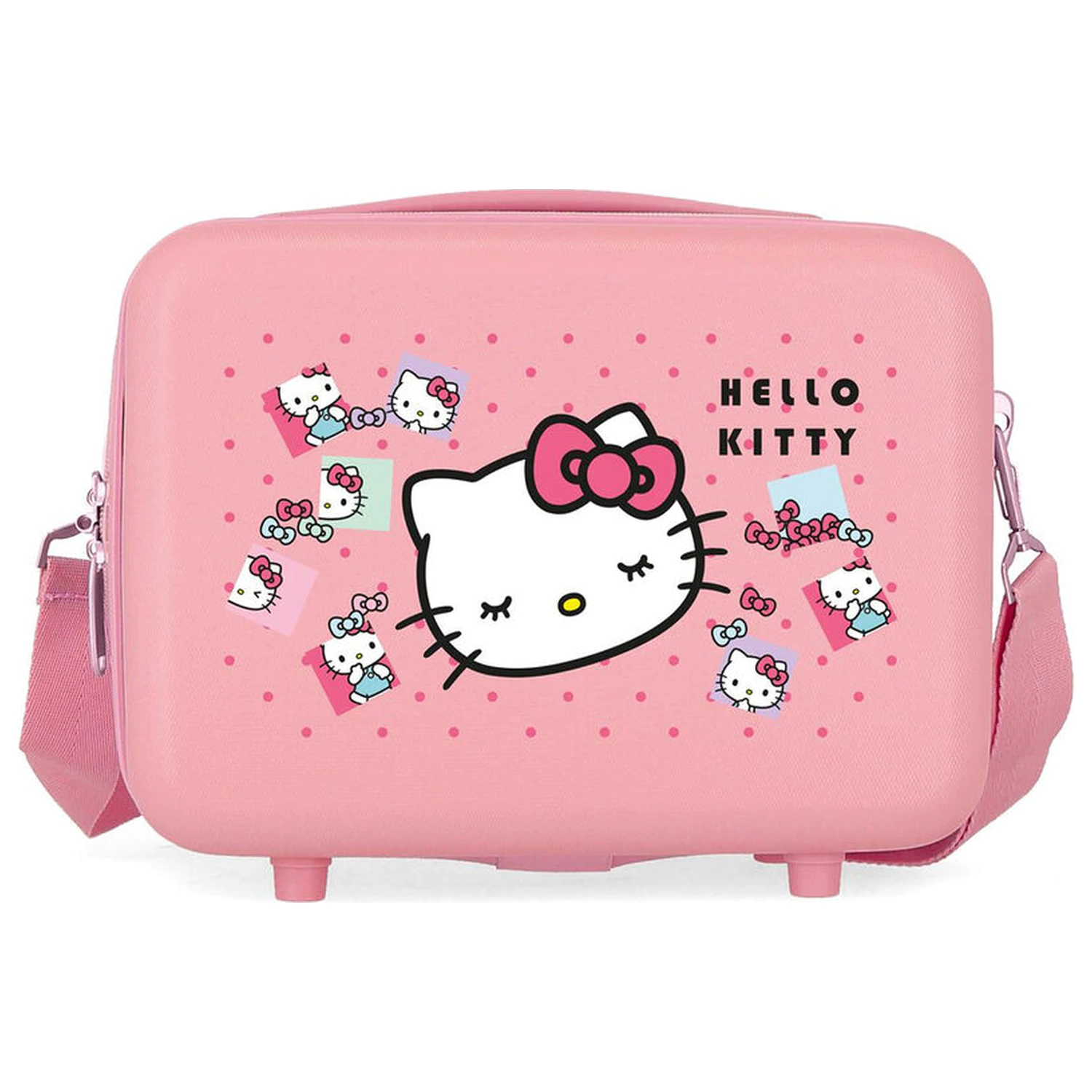 Hello Kitty Bows ABS prilagodljiv kozmetični kovček 29cm fotografija izdelka