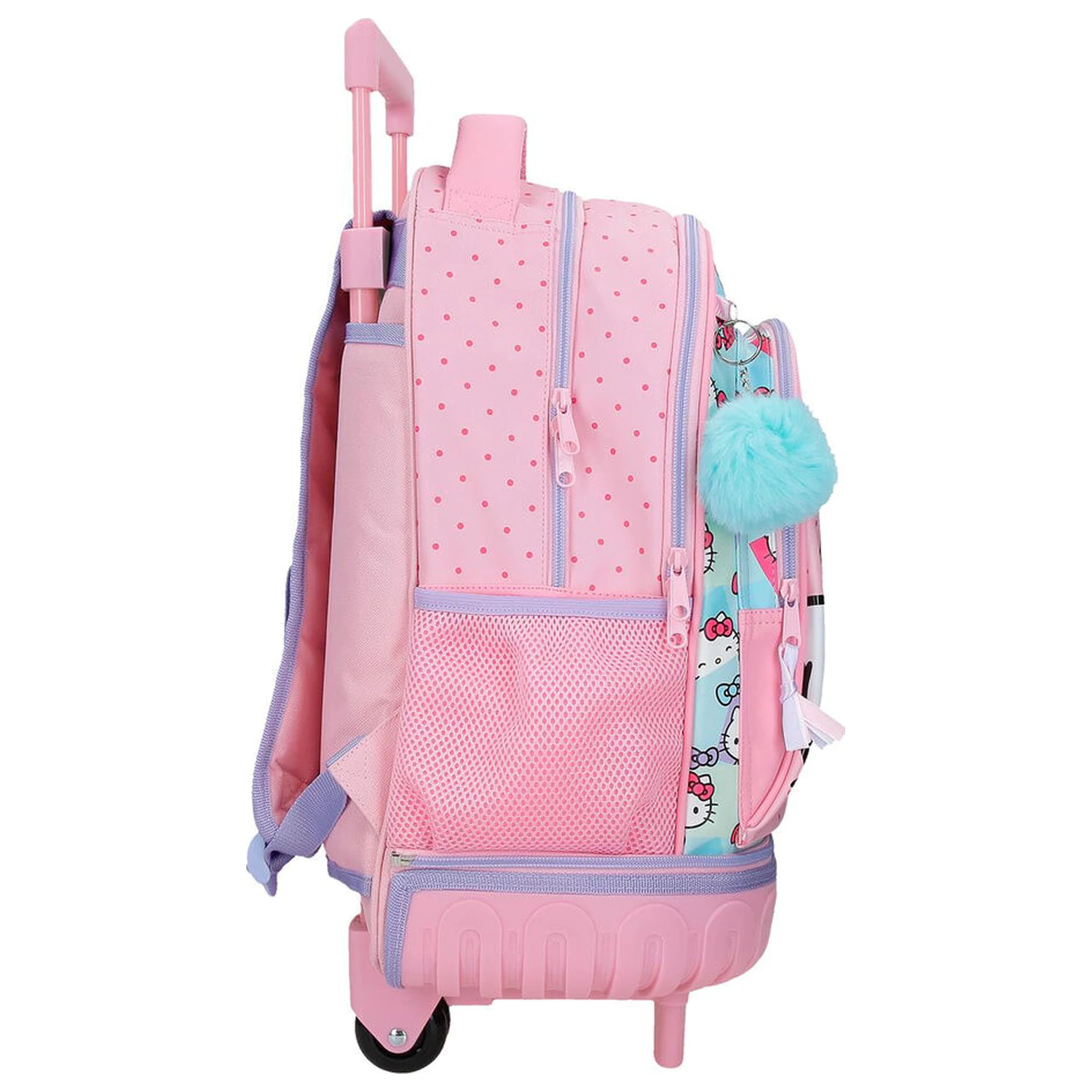 Hello Kitty Bows izvlečni kompaktni voziček 43cm fotografija izdelka