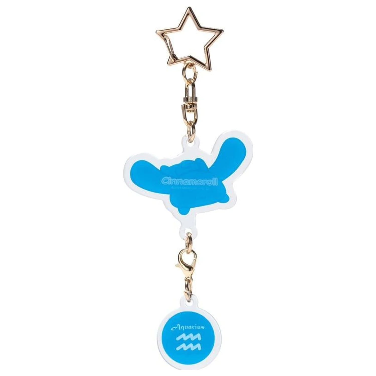 Hello Kitty Cinnamoroll Aquarius Astrological Symbol obesek za ključe fotografija izdelka