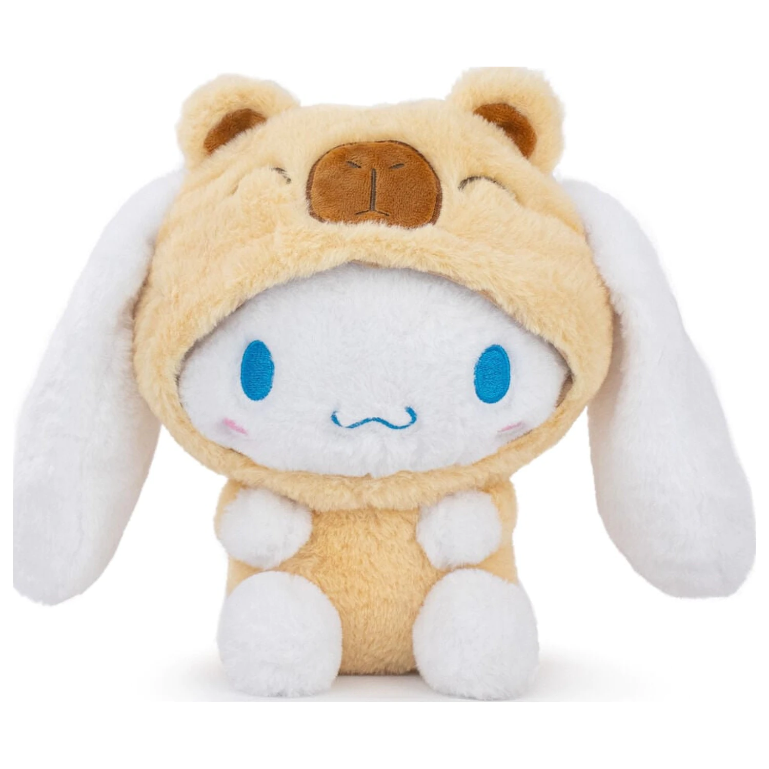 Hello Kitty Cinnamoroll Brown Capybara plišasta igrača 22 cm fotografija izdelka
