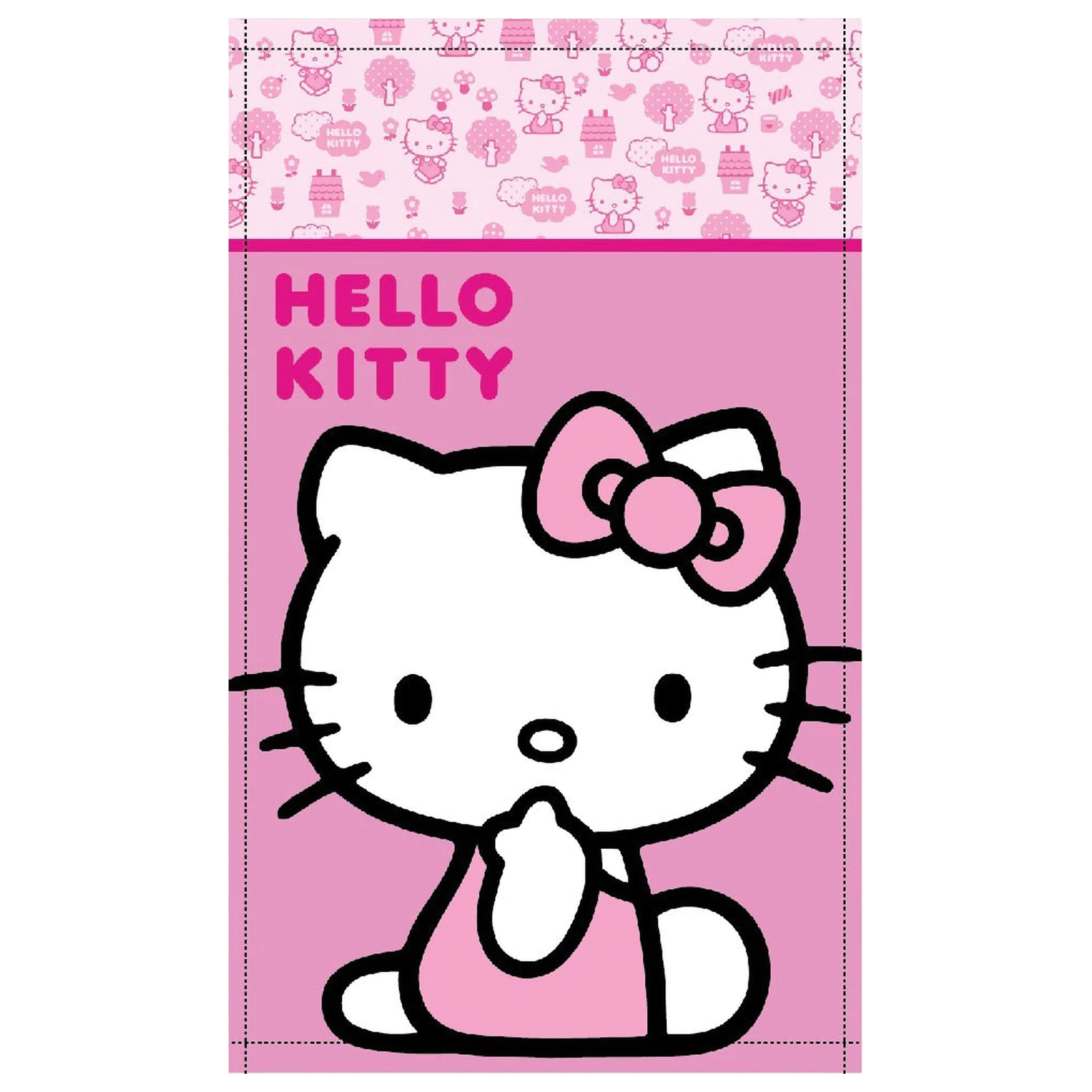 Hello Kitty Cutie ročna brisača, brisača za obraz, brisača 30x50cm fotografija izdelka