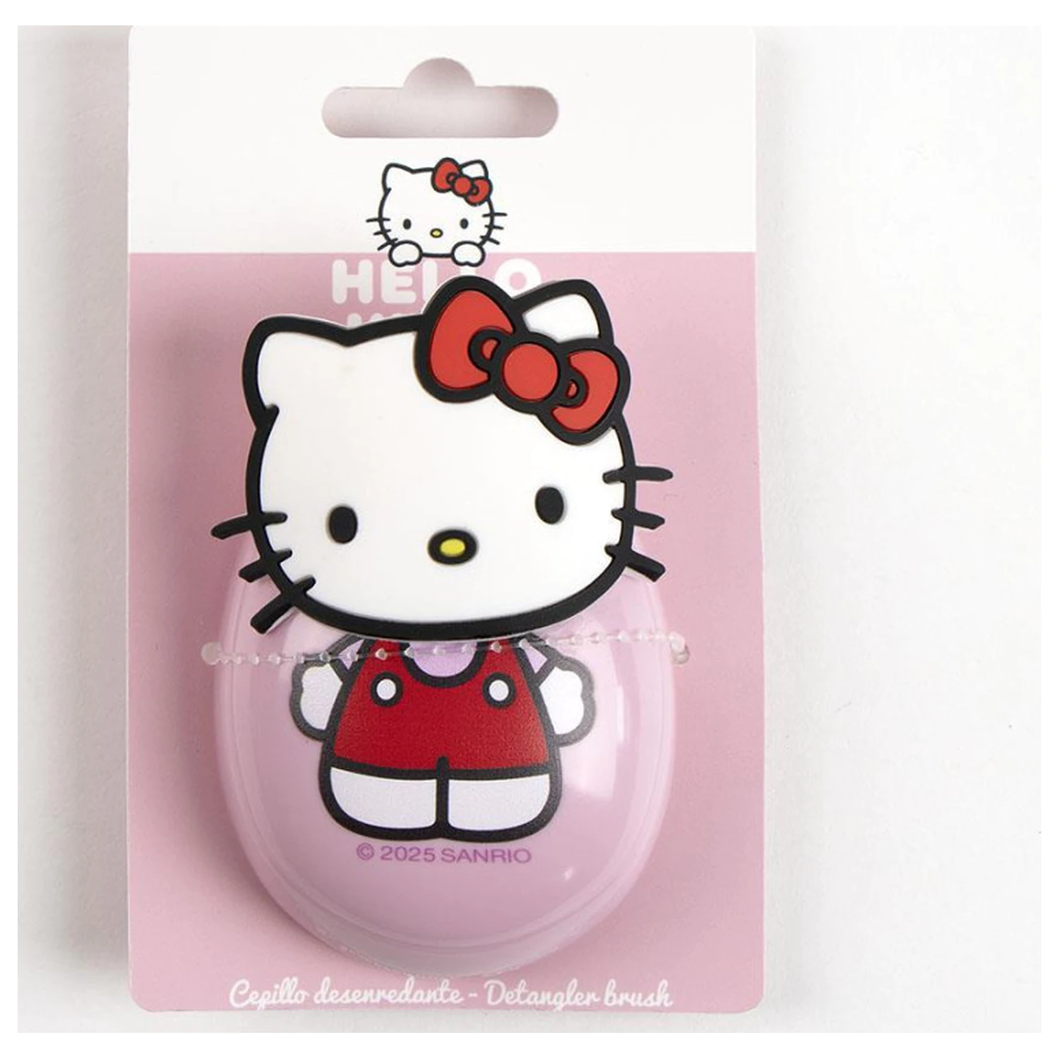 Hello Kitty Detangler 3D krtača za lase, glavnik 9 cm fotografija izdelka