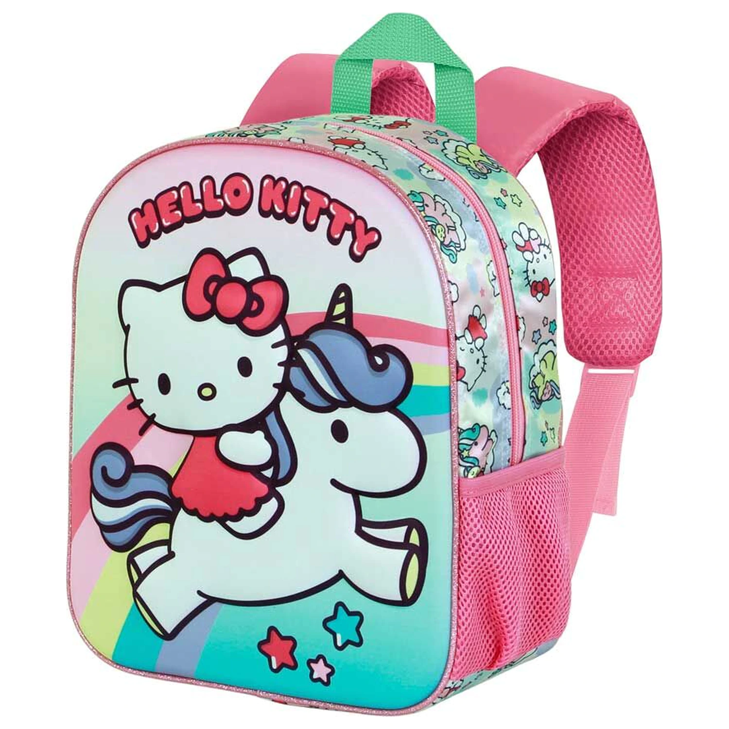 Hello Kitty Unicorn 3D nahrbtnik 31 cm fotografija izdelka