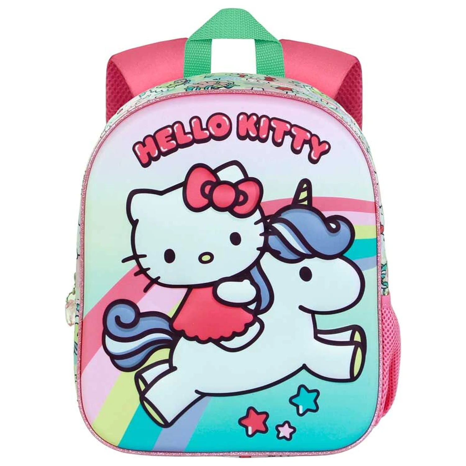 Hello Kitty Unicorn 3D nahrbtnik 31 cm fotografija izdelka