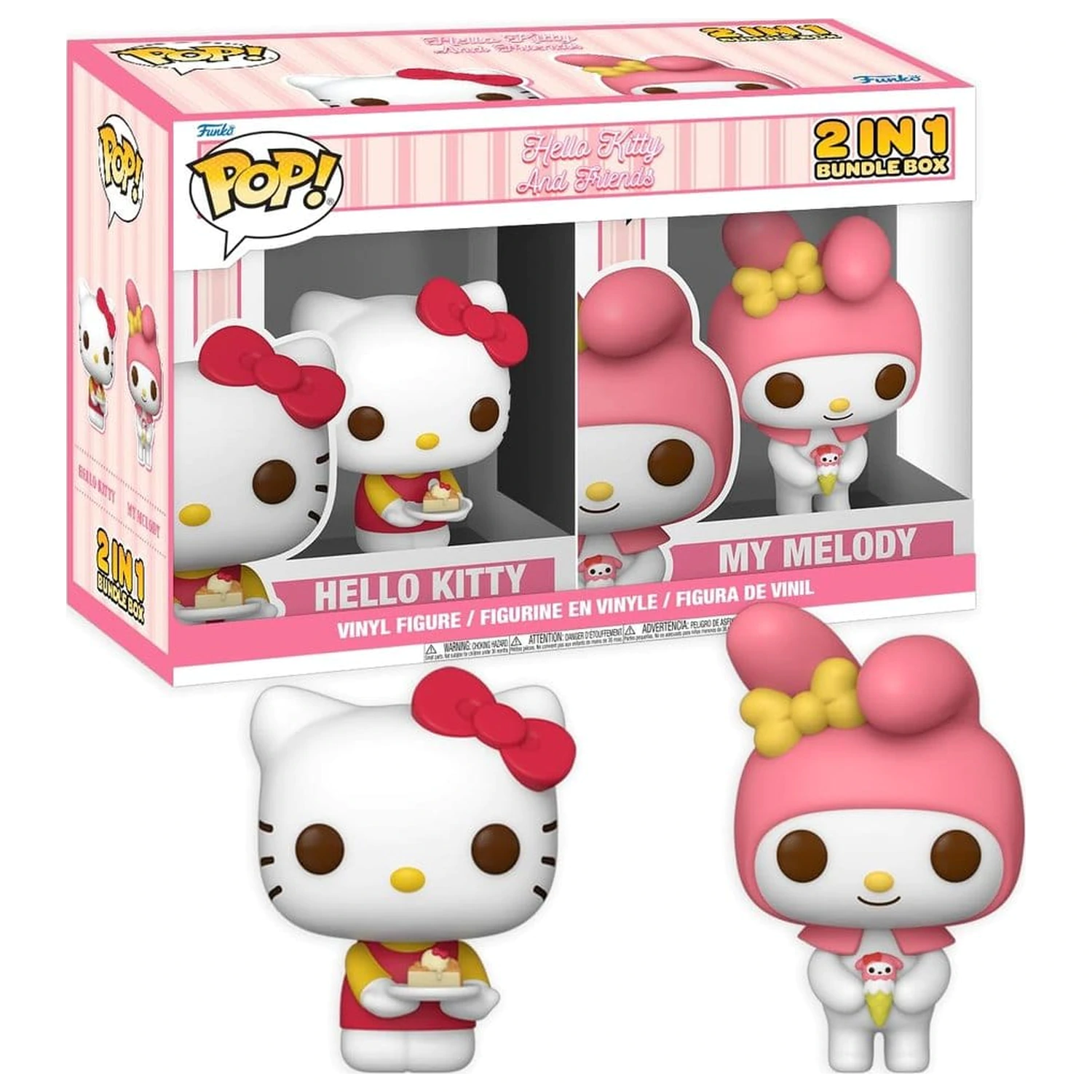 Funko POP Hello Kitty ekskluzivna škatla Hello Kitty & My Melody fotografija izdelka