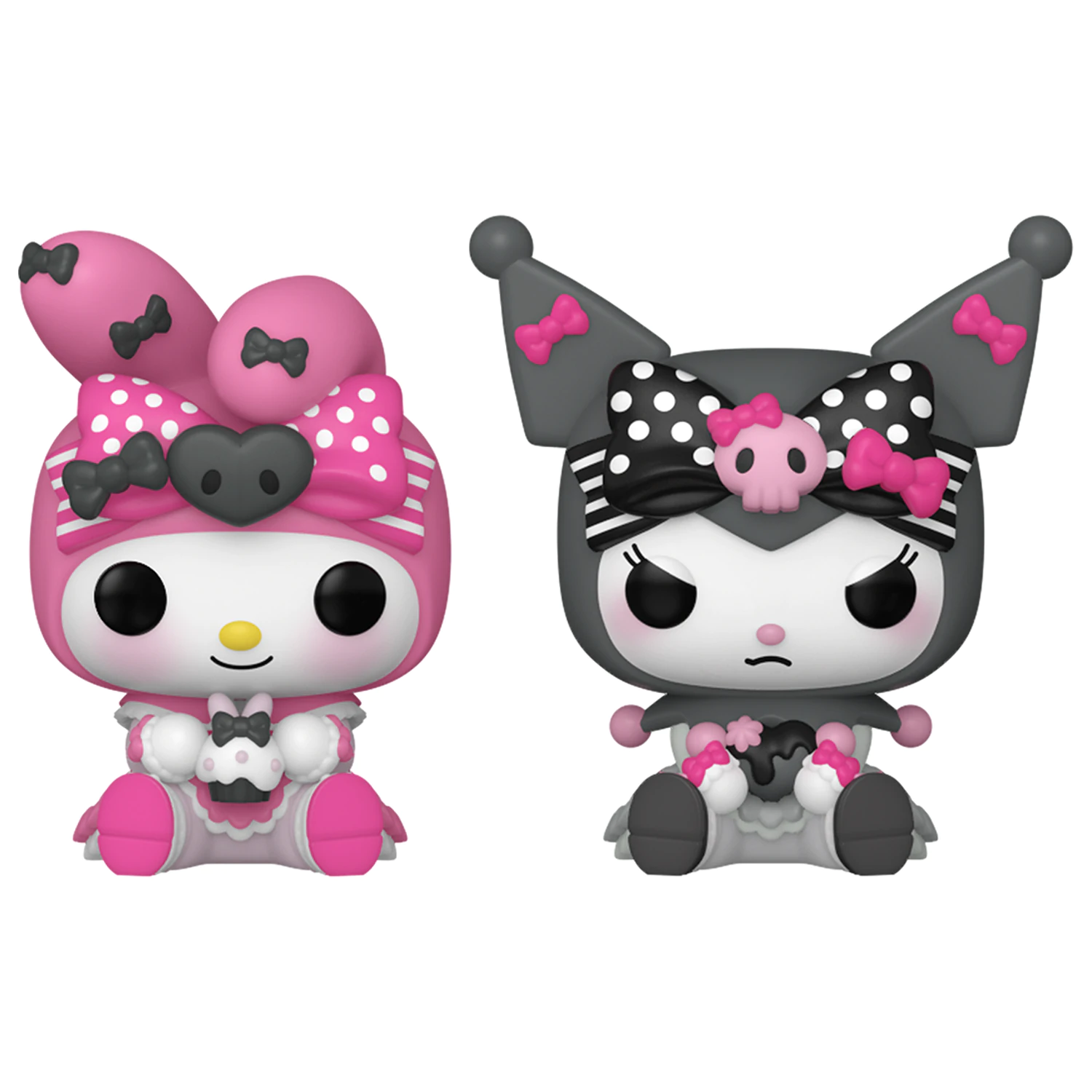 Hello Kitty Funko Pocket POP! Vinilne figurice 2-paket My Melody & Kuromi 4 cm fotografija izdelka
