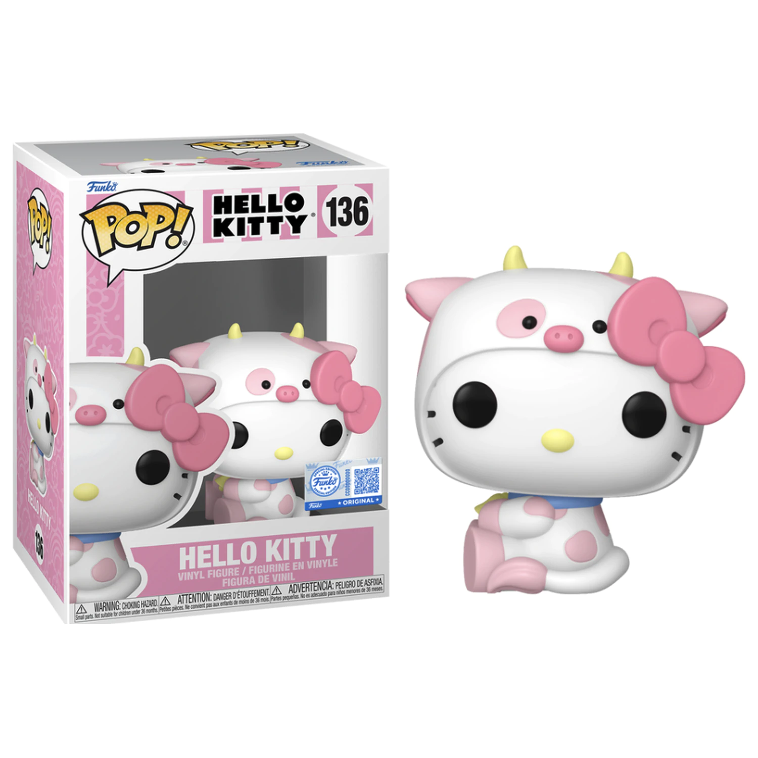 Hello Kitty Funko Pop! Sanrio Hello Kitty in Cow Cosplay fotografija izdelka