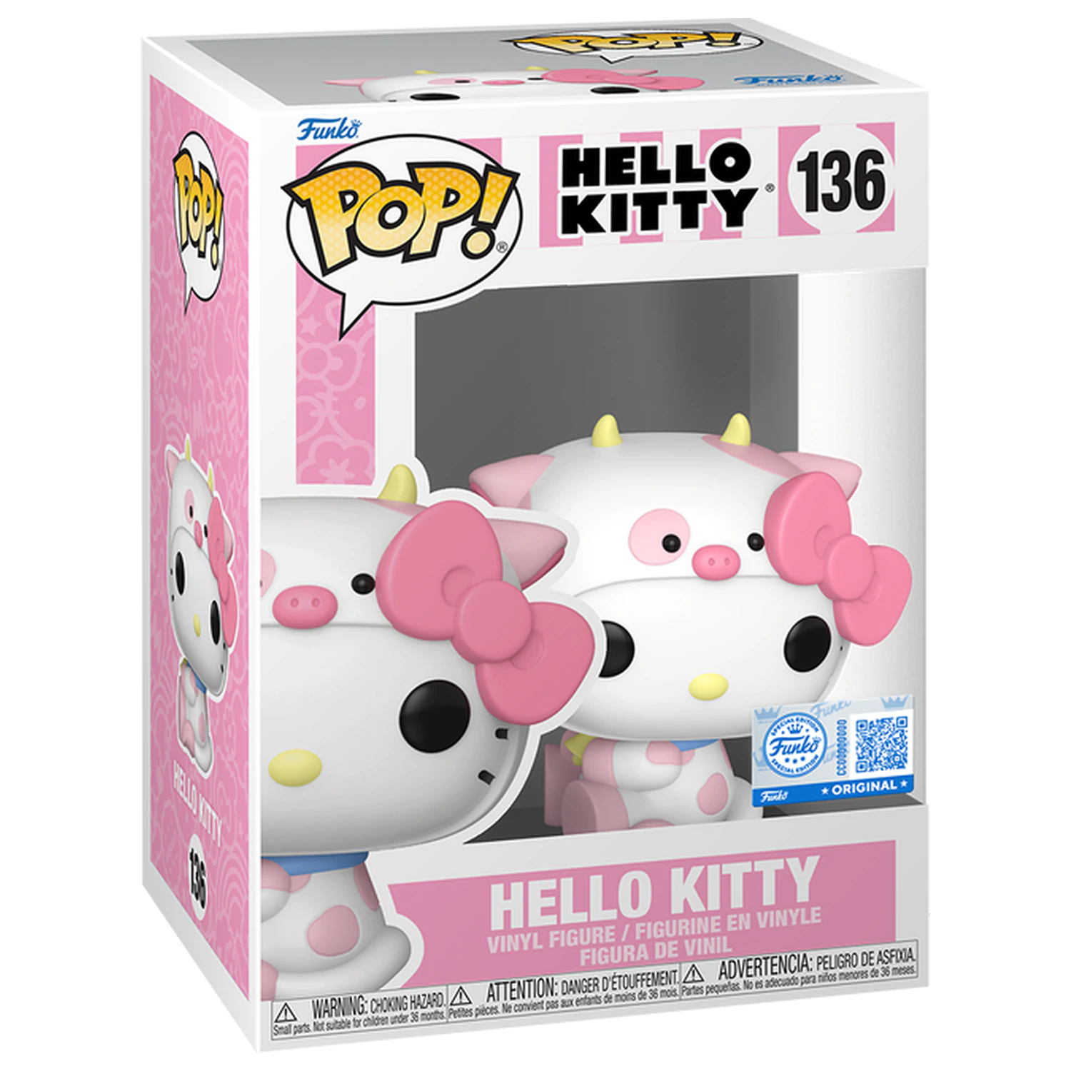 Hello Kitty Funko Pop! Sanrio Hello Kitty in Cow Cosplay fotografija izdelka