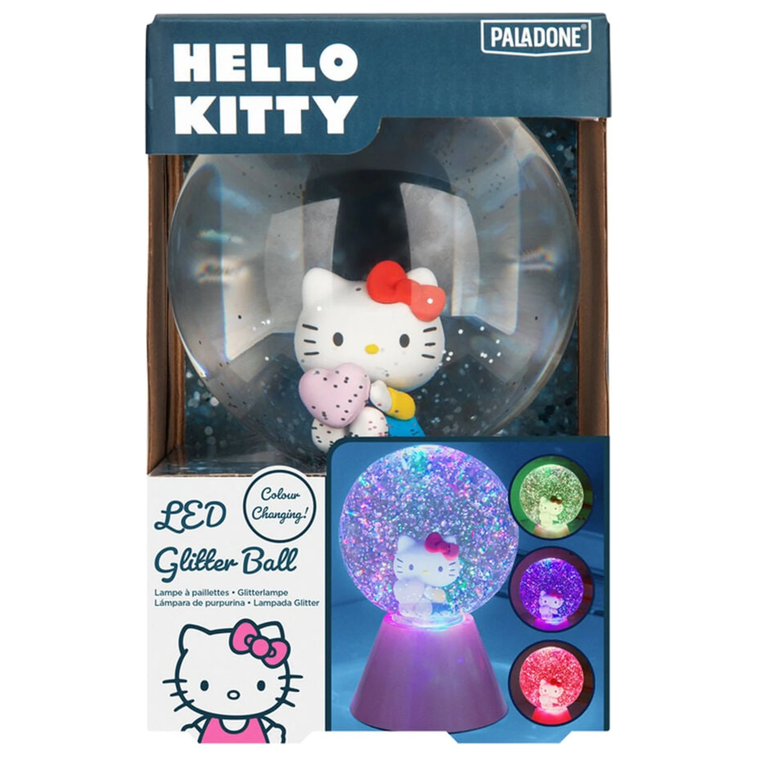 Hello Kitty bleščeča LED svetilka fotografija izdelka