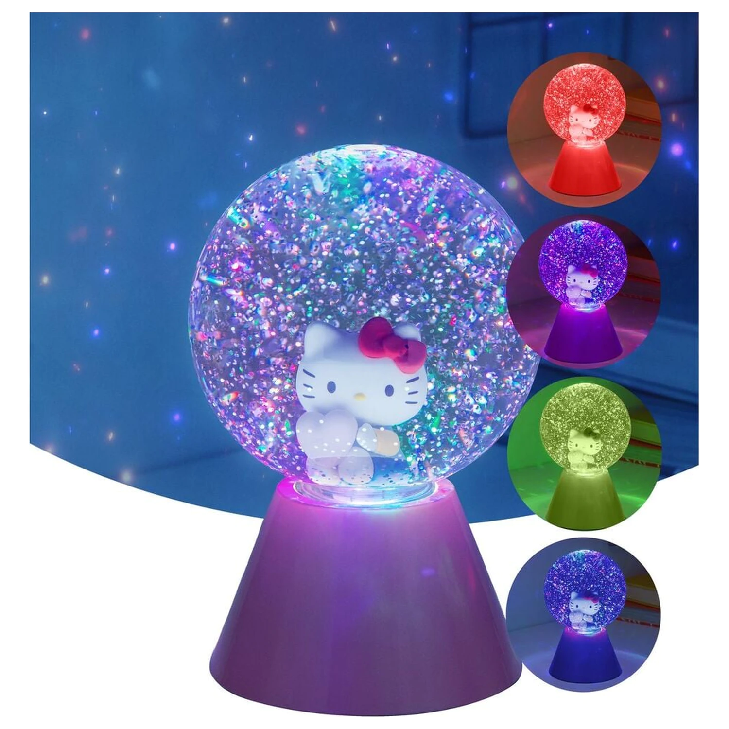 Hello Kitty bleščeča LED svetilka fotografija izdelka