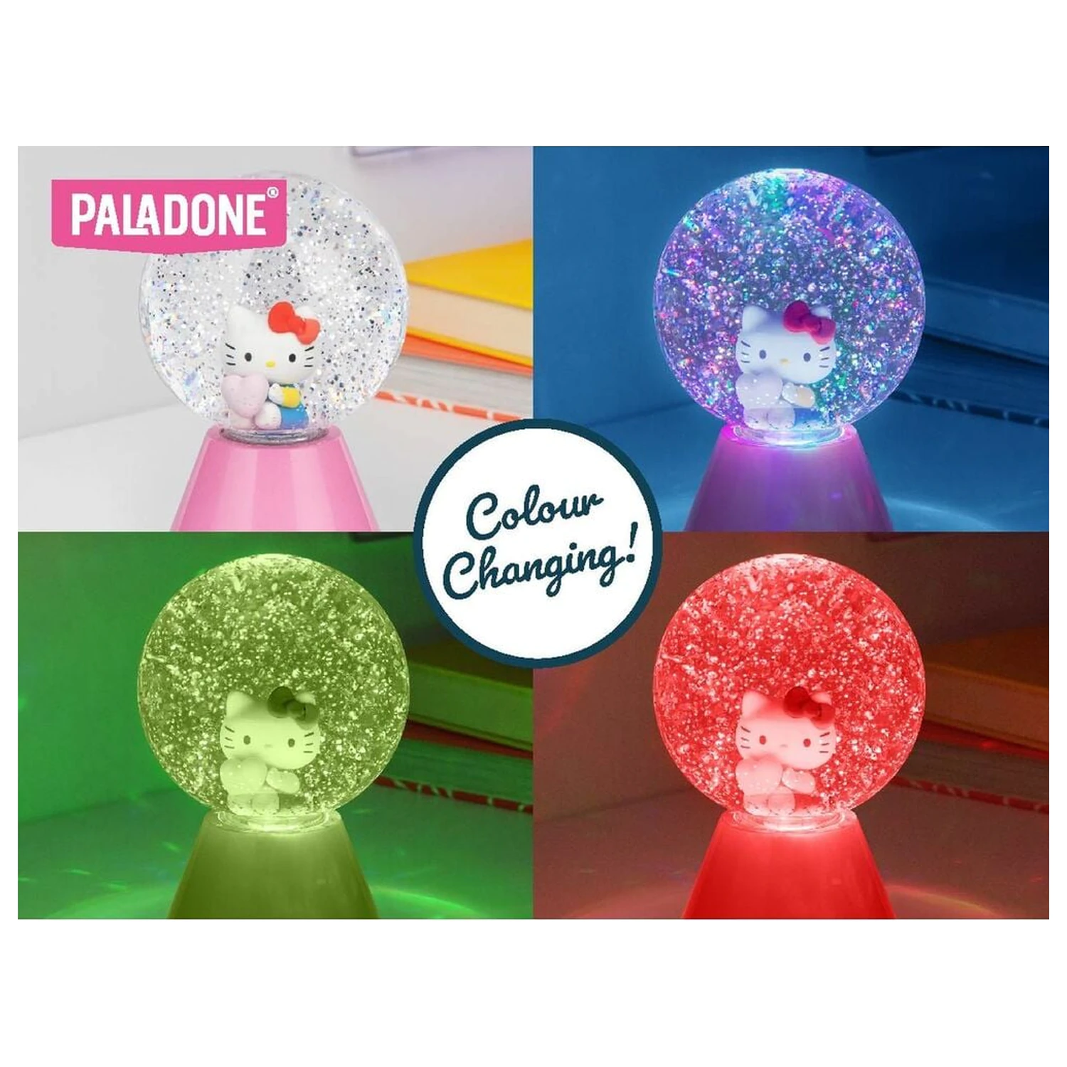 Hello Kitty bleščeča LED svetilka fotografija izdelka