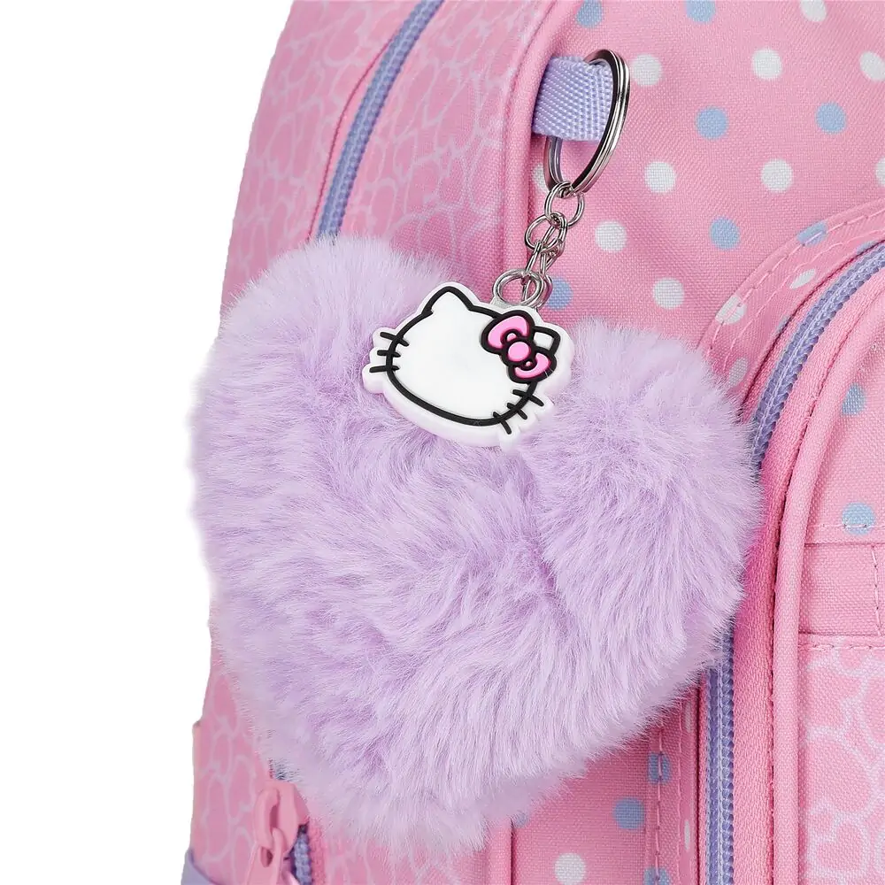 Hello Kitty Hearts & Dots prilagodljiv nahrbtnik 33 cm fotografija izdelka