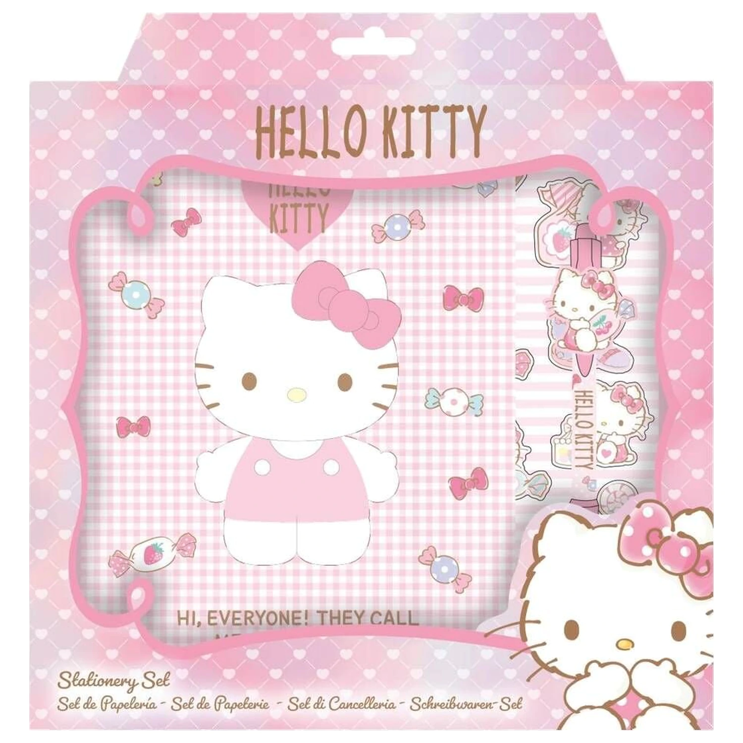 Hello Kitty pisarniški set fotografija izdelka