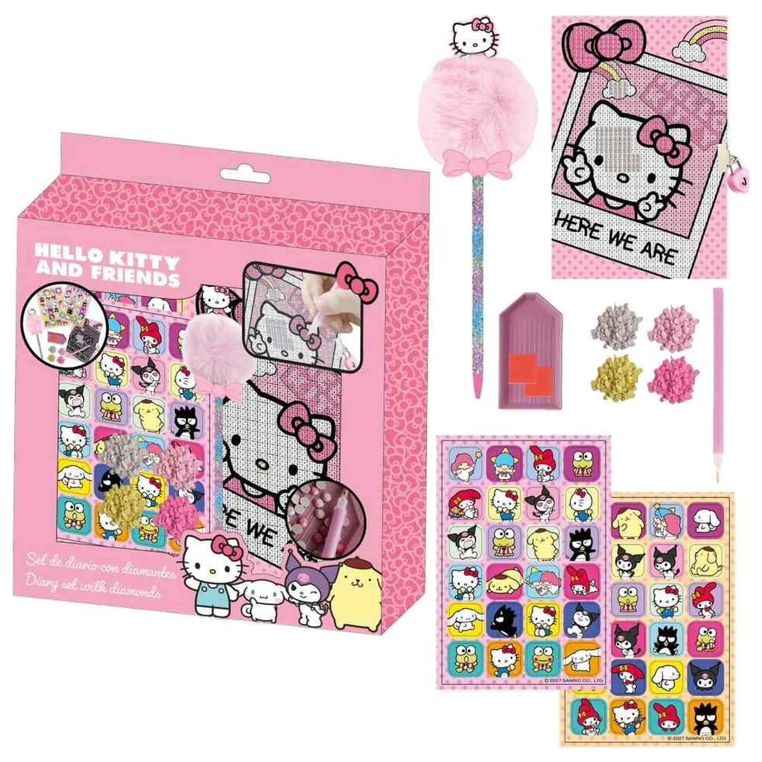 Hello Kitty dnevnik fotografija izdelka