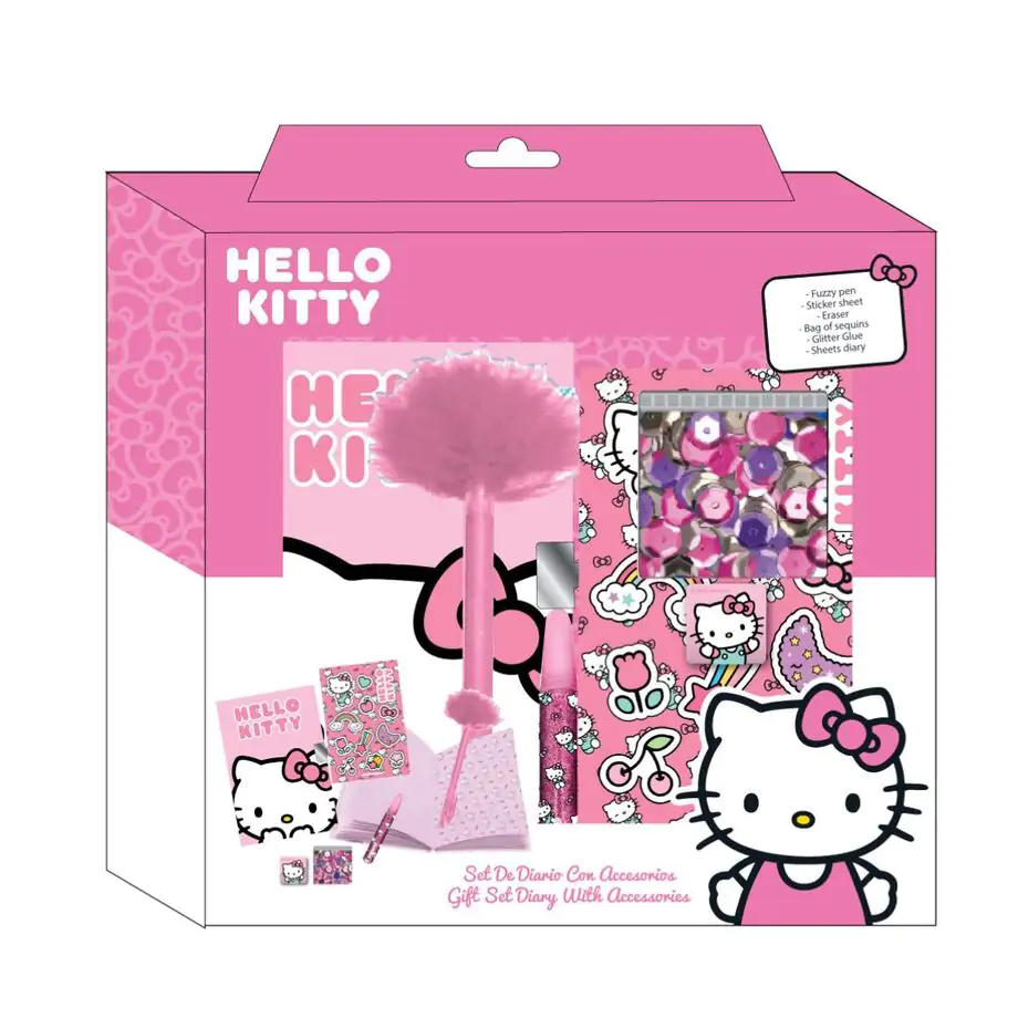 Hello Kitty komplet dnevnikov fotografija izdelka