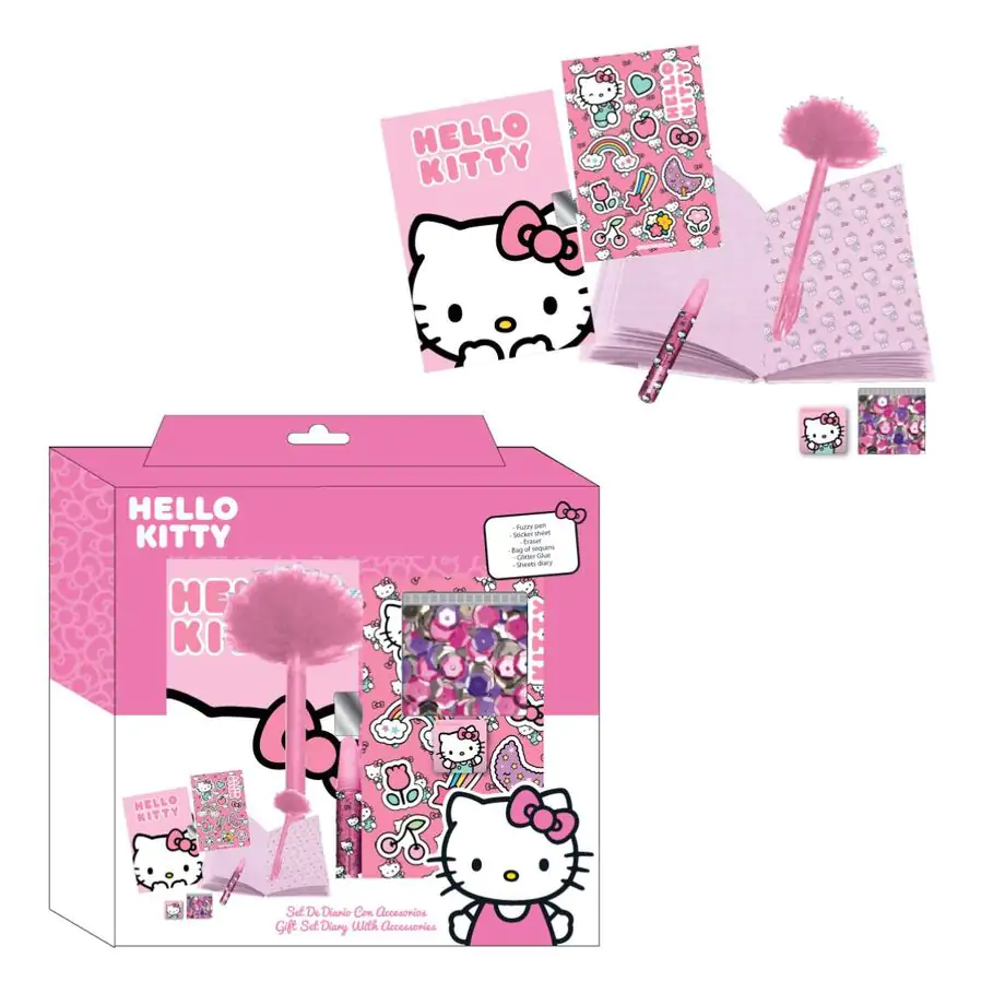 Hello Kitty komplet dnevnikov fotografija izdelka