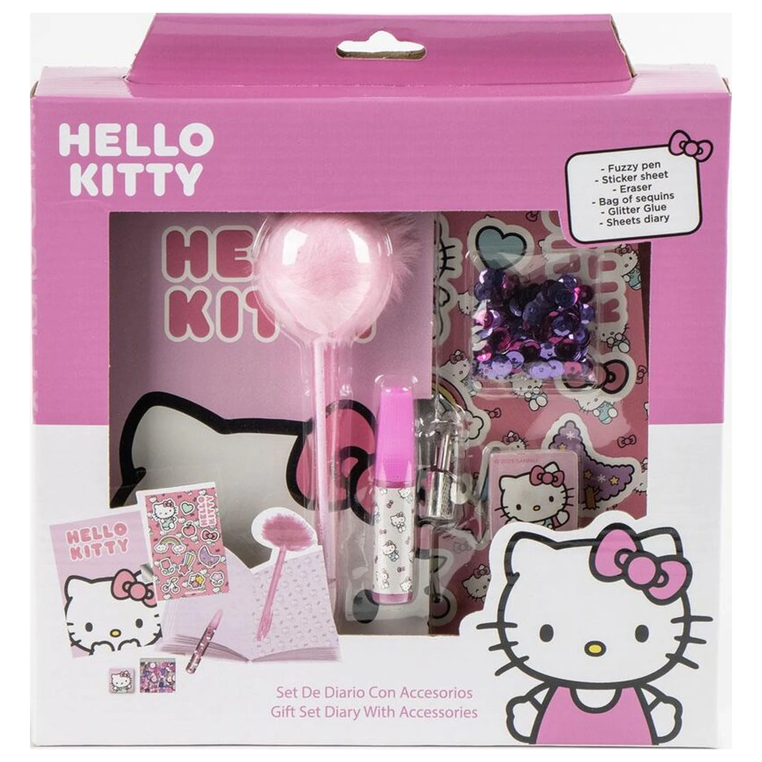 Hello Kitty komplet dnevnikov fotografija izdelka