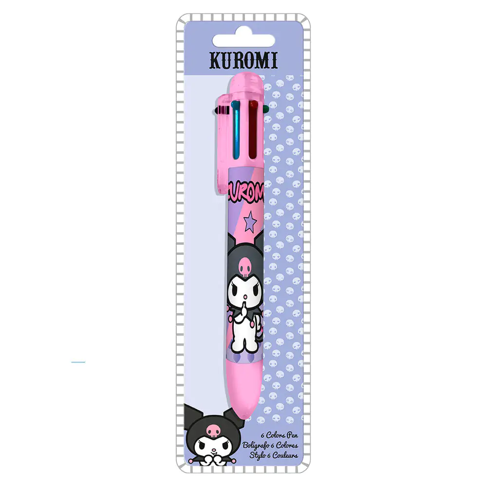 Hello Kitty Kuromi kemični svinčnik 6 barv fotografija izdelka