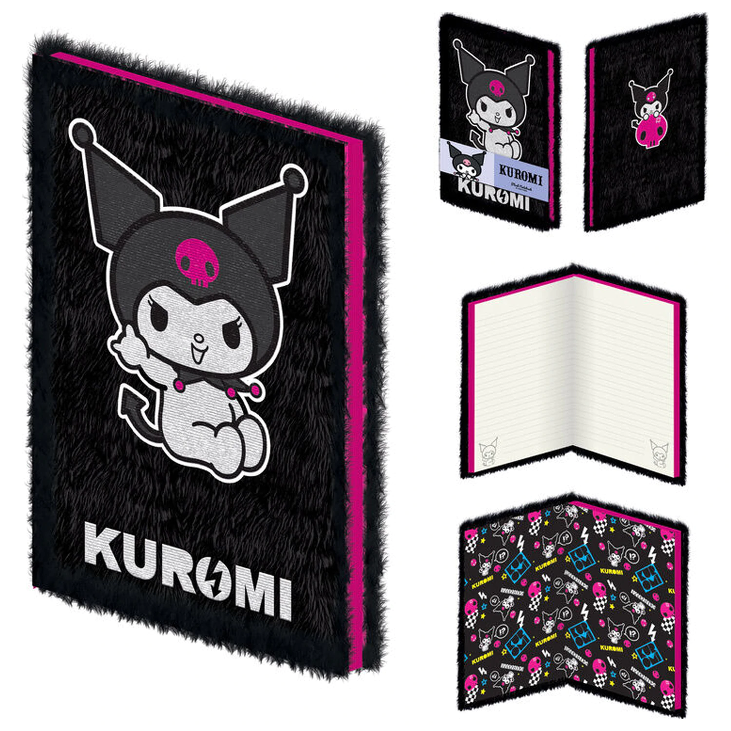 Hello Kitty Kuromi beležnica A5 fotografija izdelka