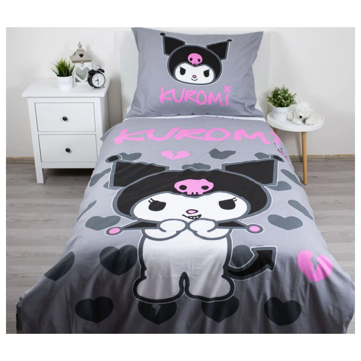 Hello Kitty Kuromi prevleka za odejo fotografija izdelka