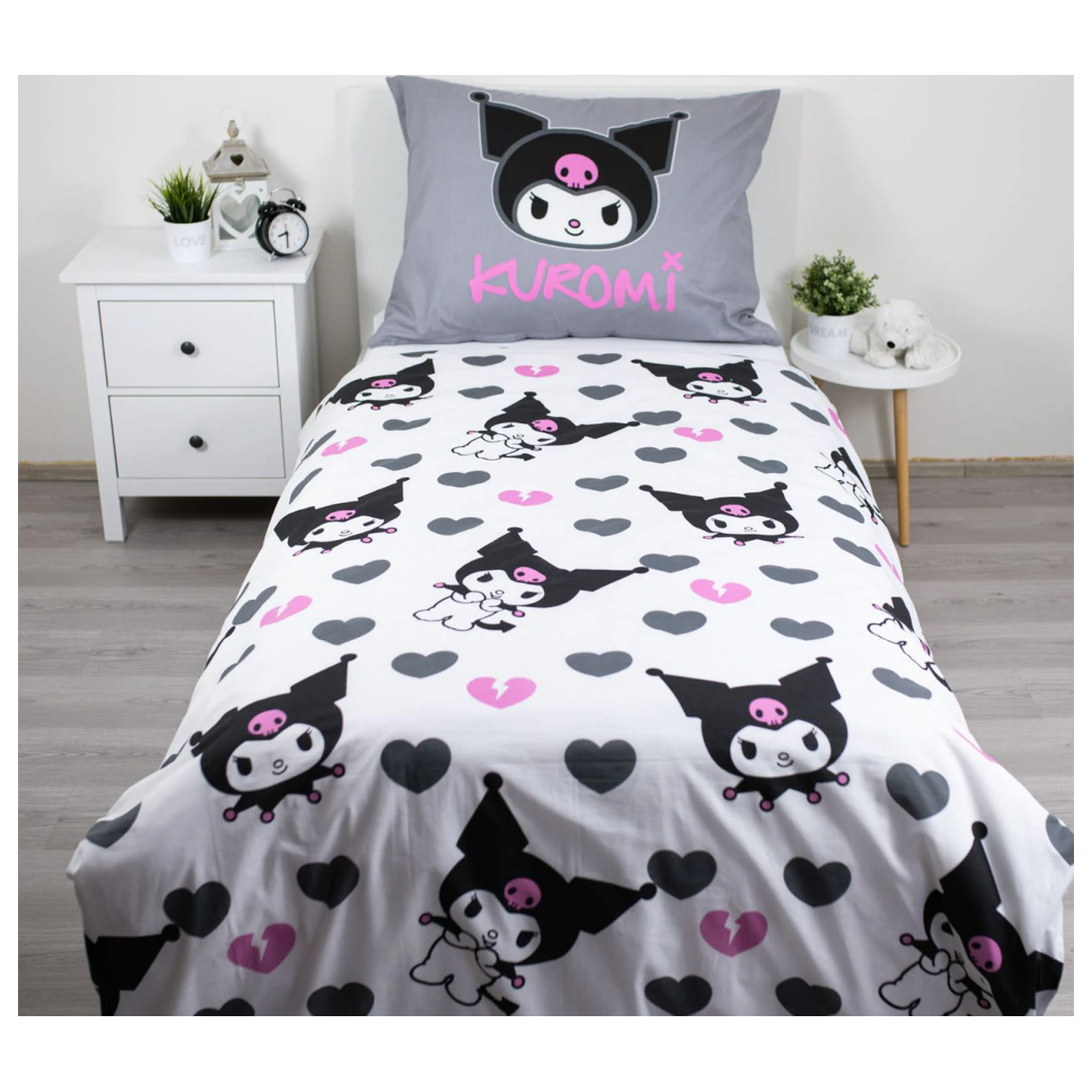 Hello Kitty Kuromi prevleka za odejo fotografija izdelka