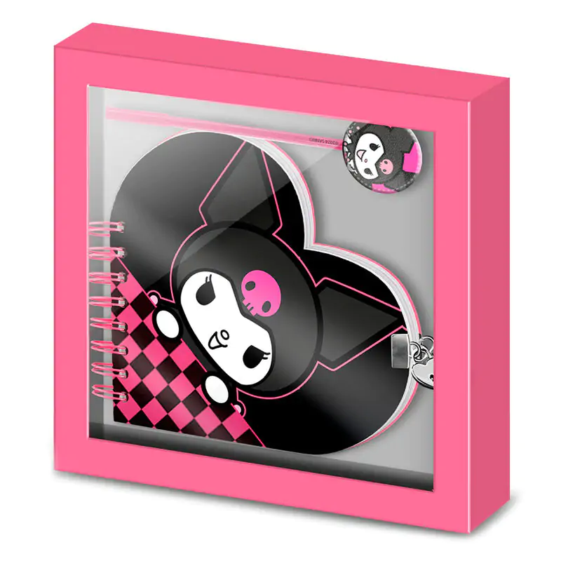 Hello Kitty Kuromi dnevnik + set pisala fotografija izdelka