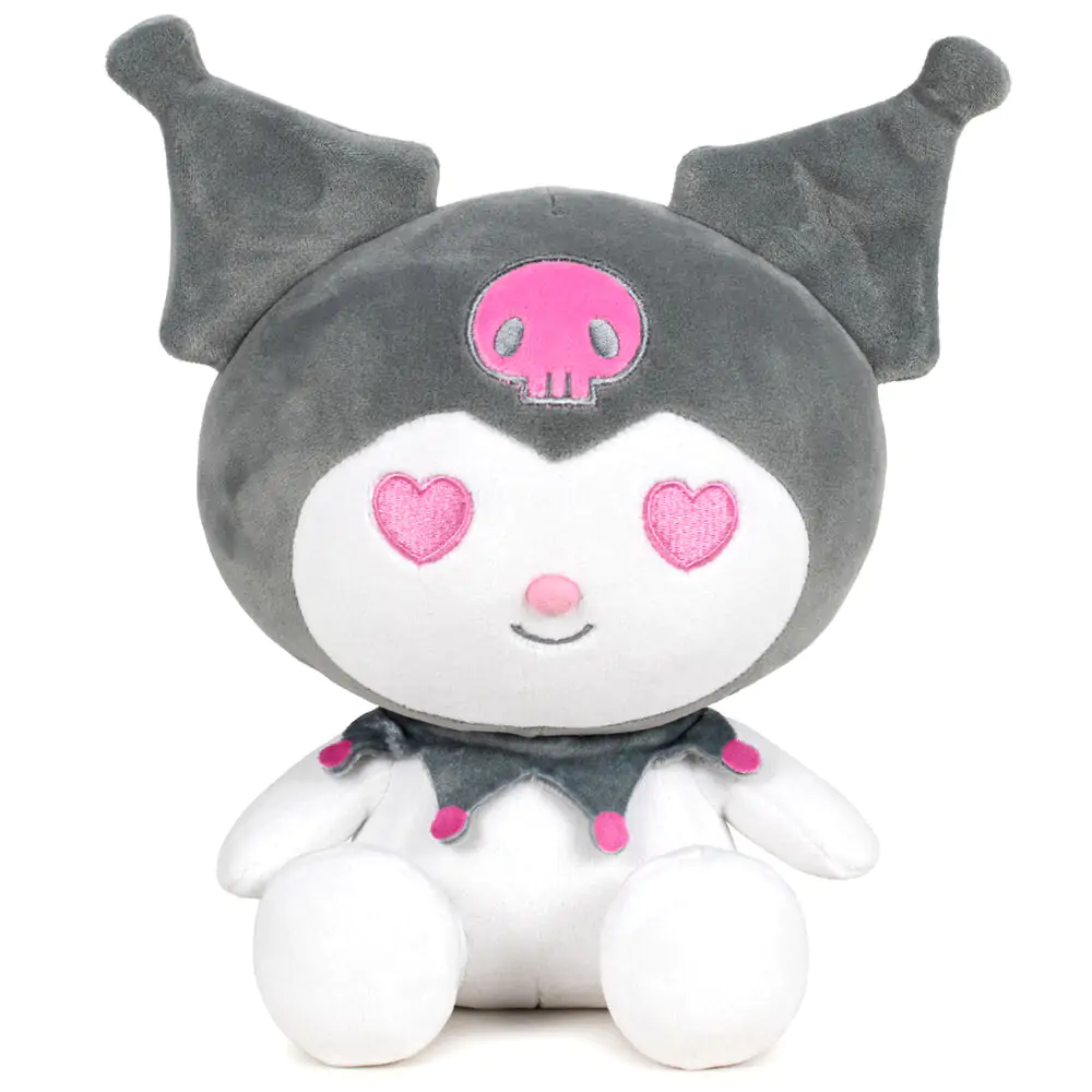 Hello Kitty Kuromi siv plišast igrača 16cm fotografija izdelka