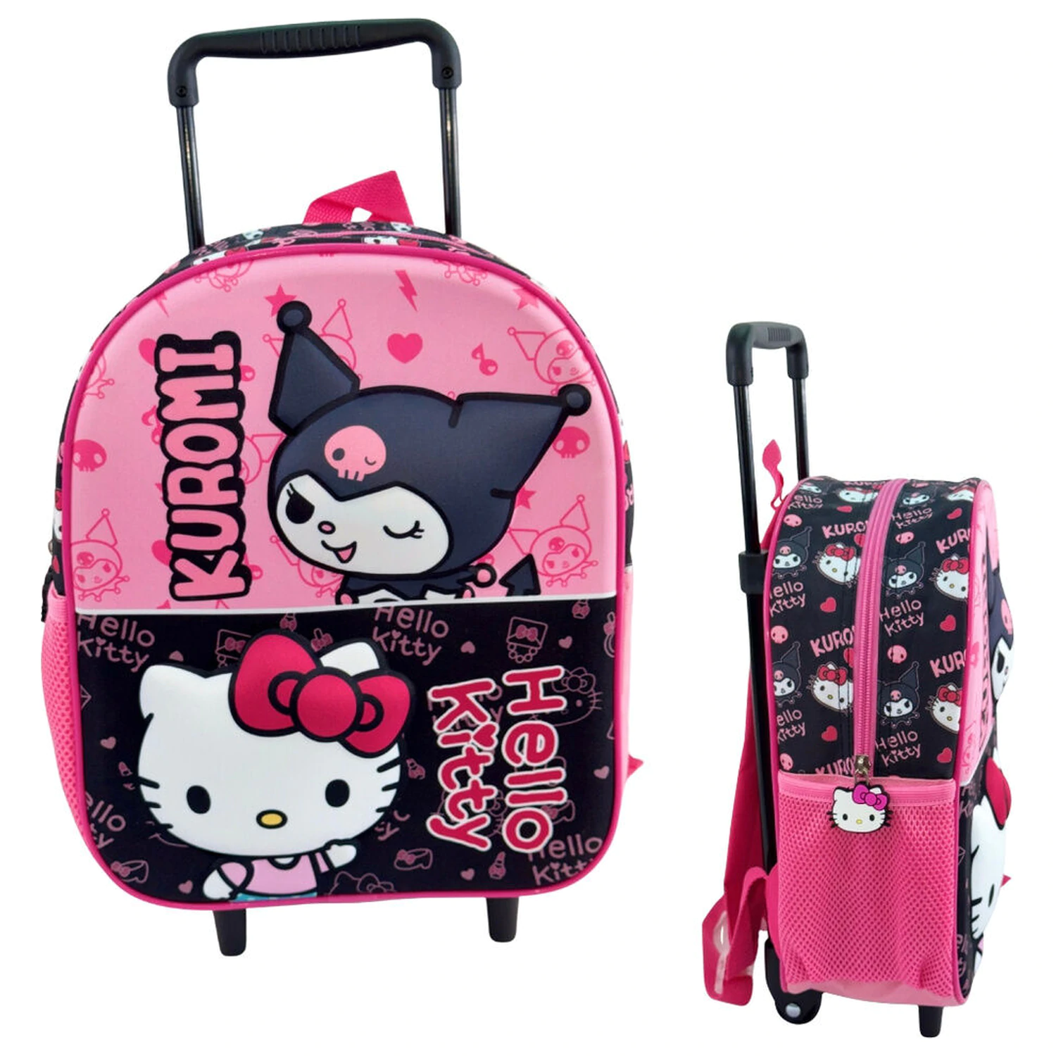 Hello Kitty & Kuromi voziček 32 cm fotografija izdelka