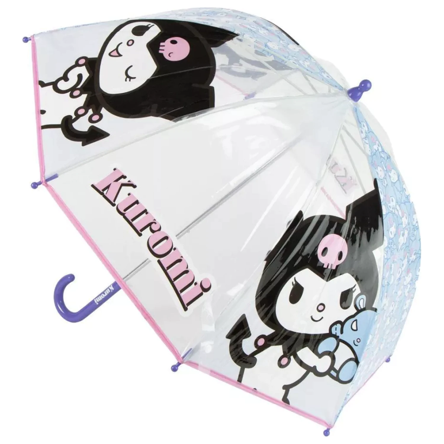 Hello Kitty Kuromi Otroški prozorni dežnik fotografija izdelka