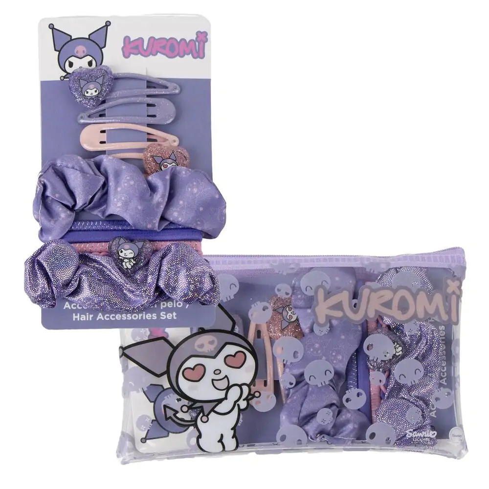 Hello Kitty Kuromi set dodatkov za lase fotografija izdelka
