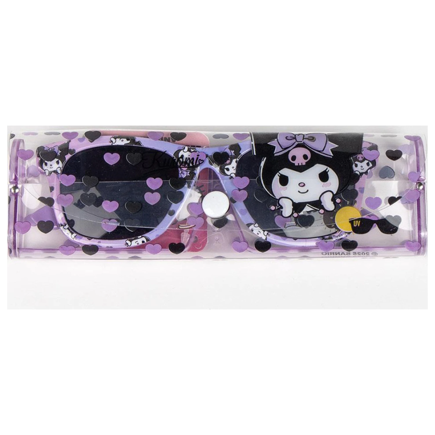Hello Kitty Kuromi sončna očala srce z etuijem fotografija izdelka