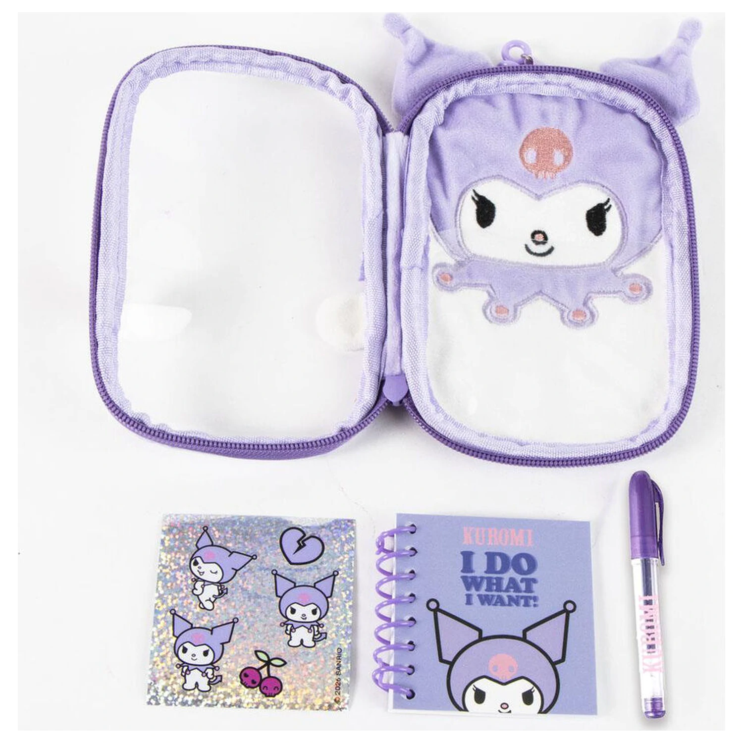 Hello Kitty Kuromi set pisarniškega materiala fotografija izdelka