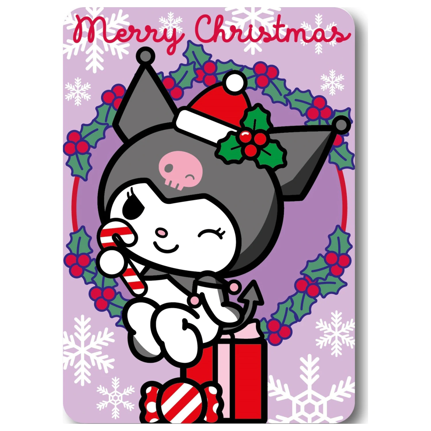 Hello Kitty Kuromi božična odeja iz flisa fotografija izdelka