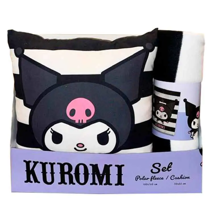 Hello Kitty Kuromi polarna odeja + set blazin fotografija izdelka