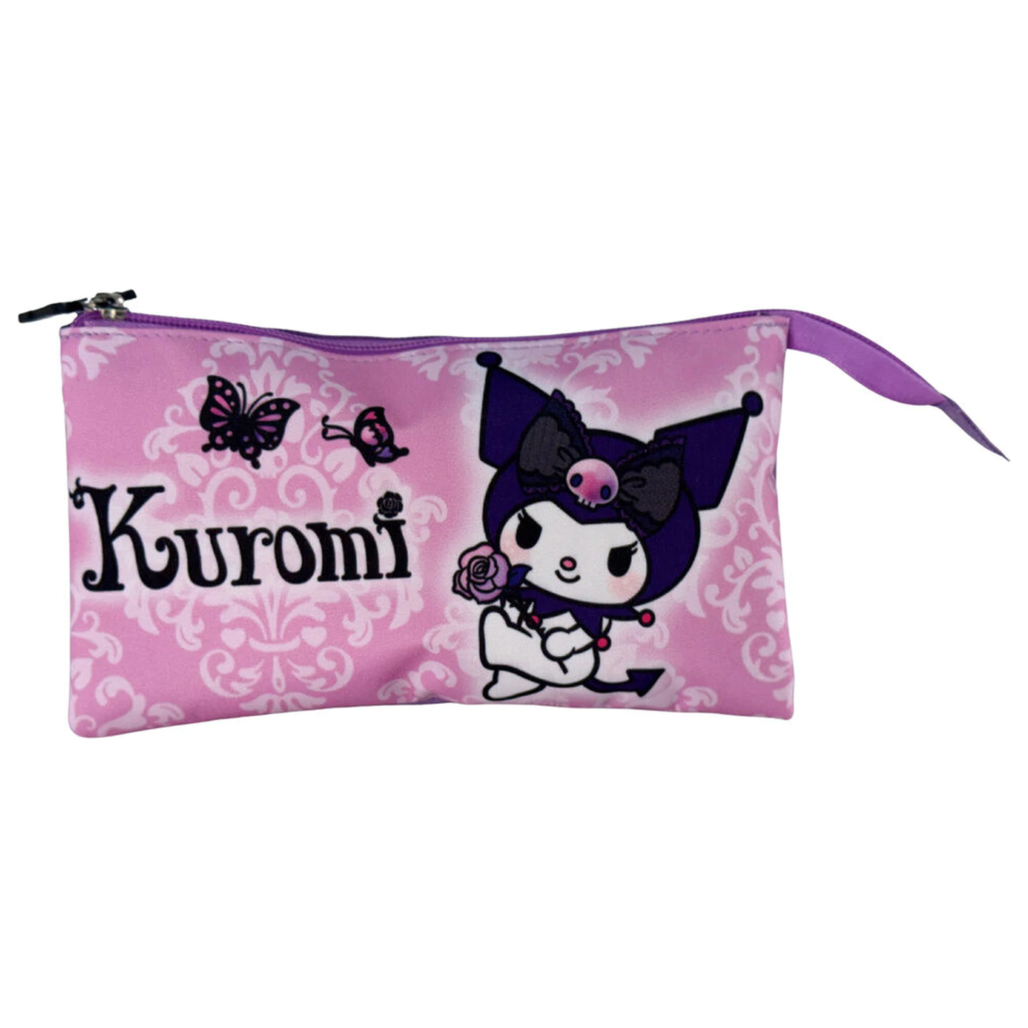 Hello Kitty Kuromi Purple trojna peresnica fotografija izdelka