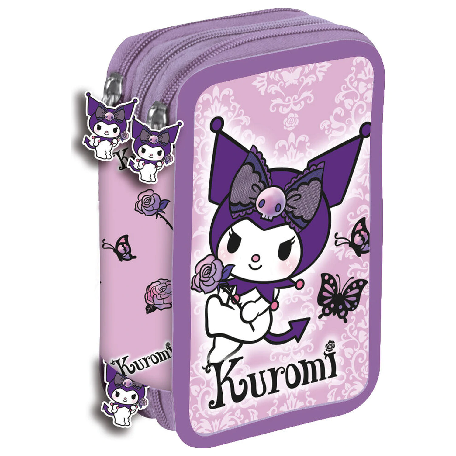 Hello Kitty Kuromi Purple trojna peresnica fotografija izdelka