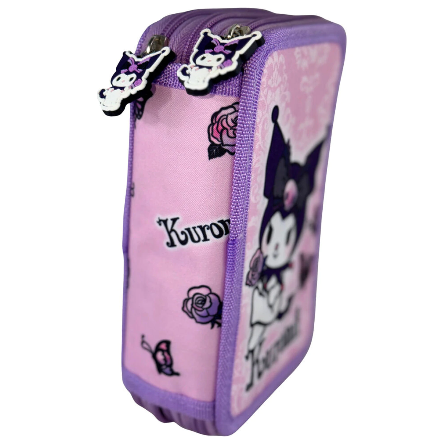 Hello Kitty Kuromi Purple trojna peresnica fotografija izdelka