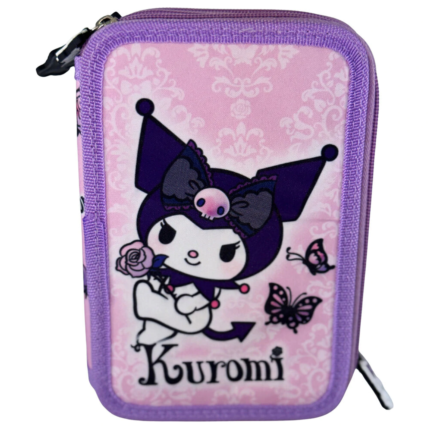 Hello Kitty Kuromi Purple trojna peresnica fotografija izdelka