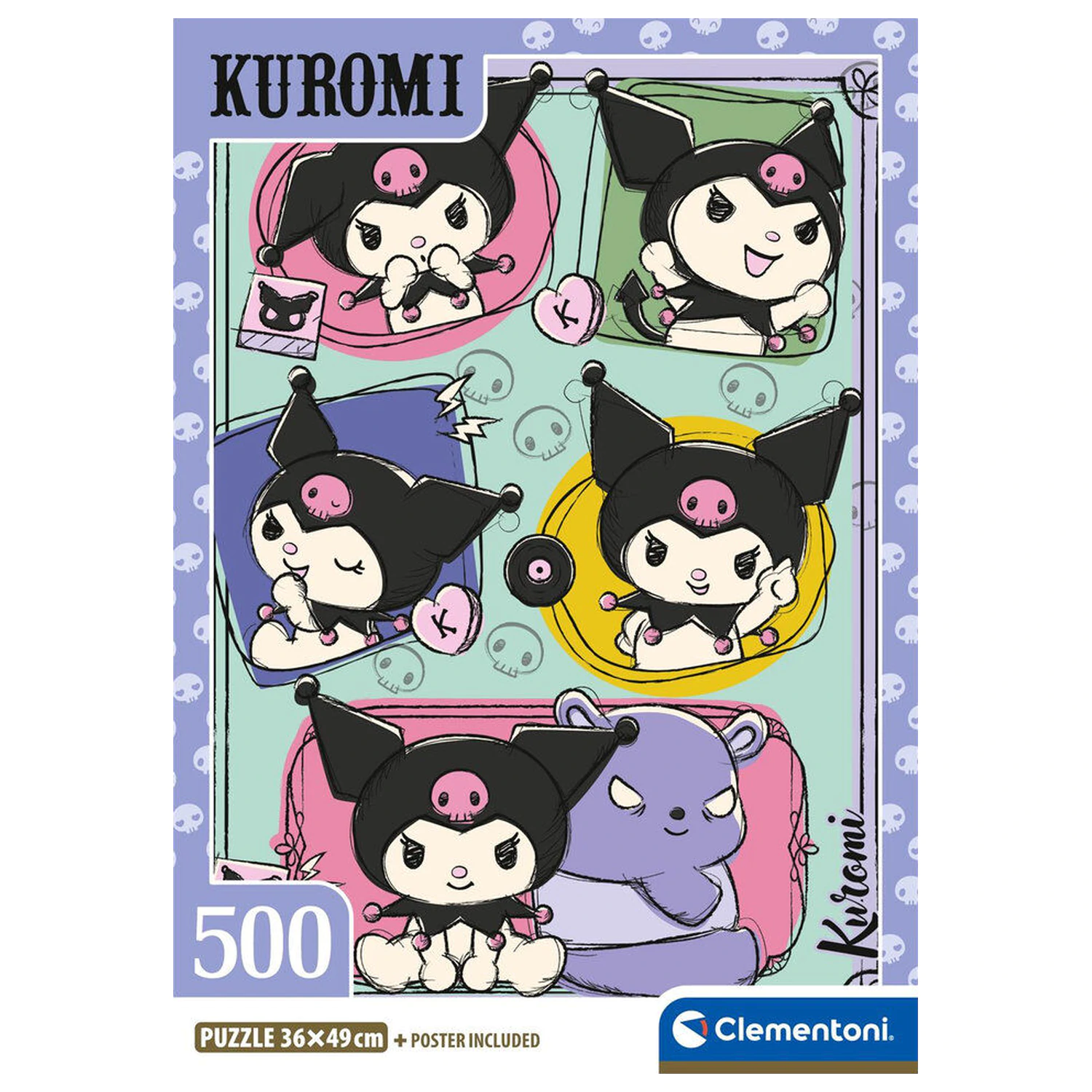 Hello Kitty Kuromi sestavljanka 500pcs fotografija izdelka