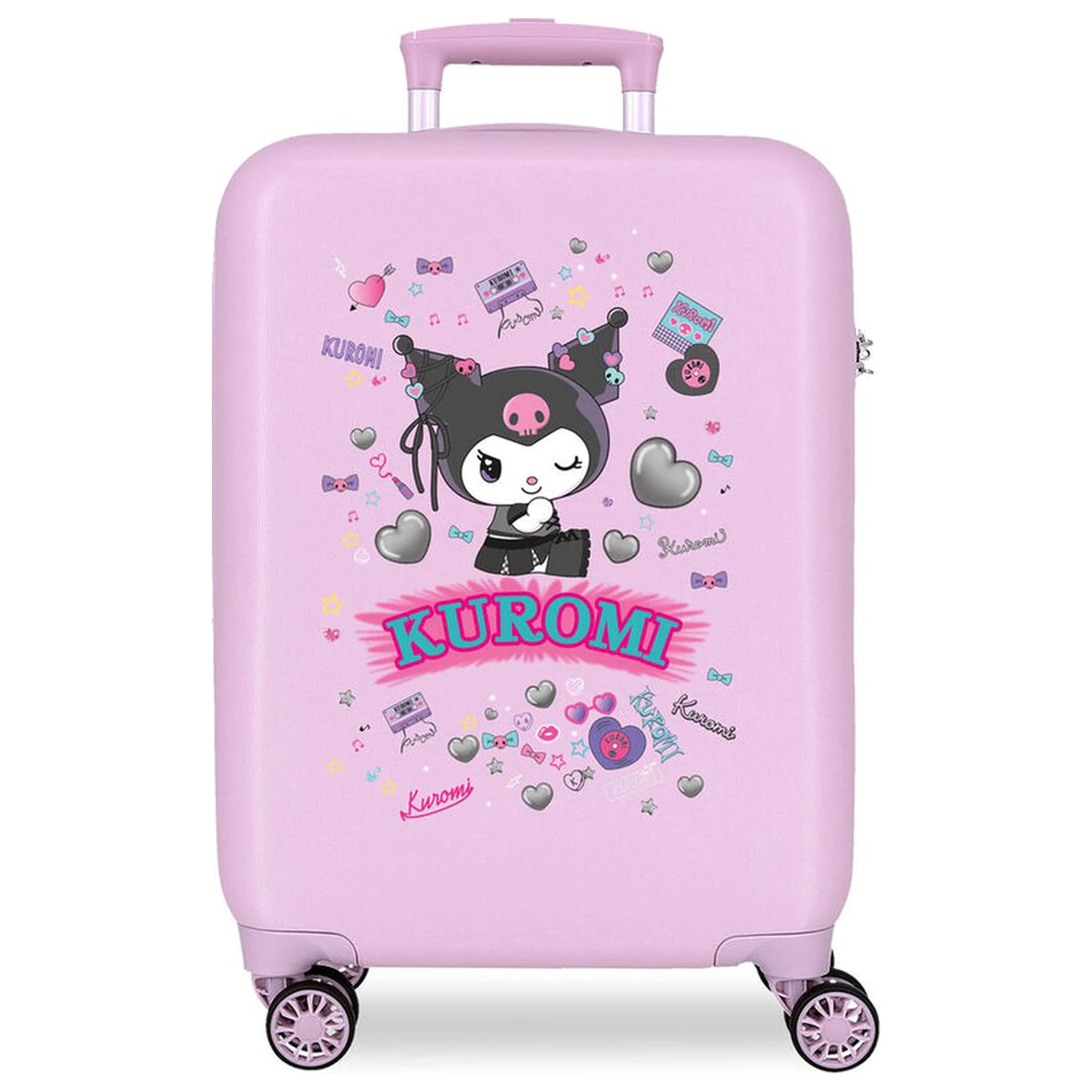 Hello Kitty Kuromi Retropop ABS potovalni kovček 55cm fotografija izdelka