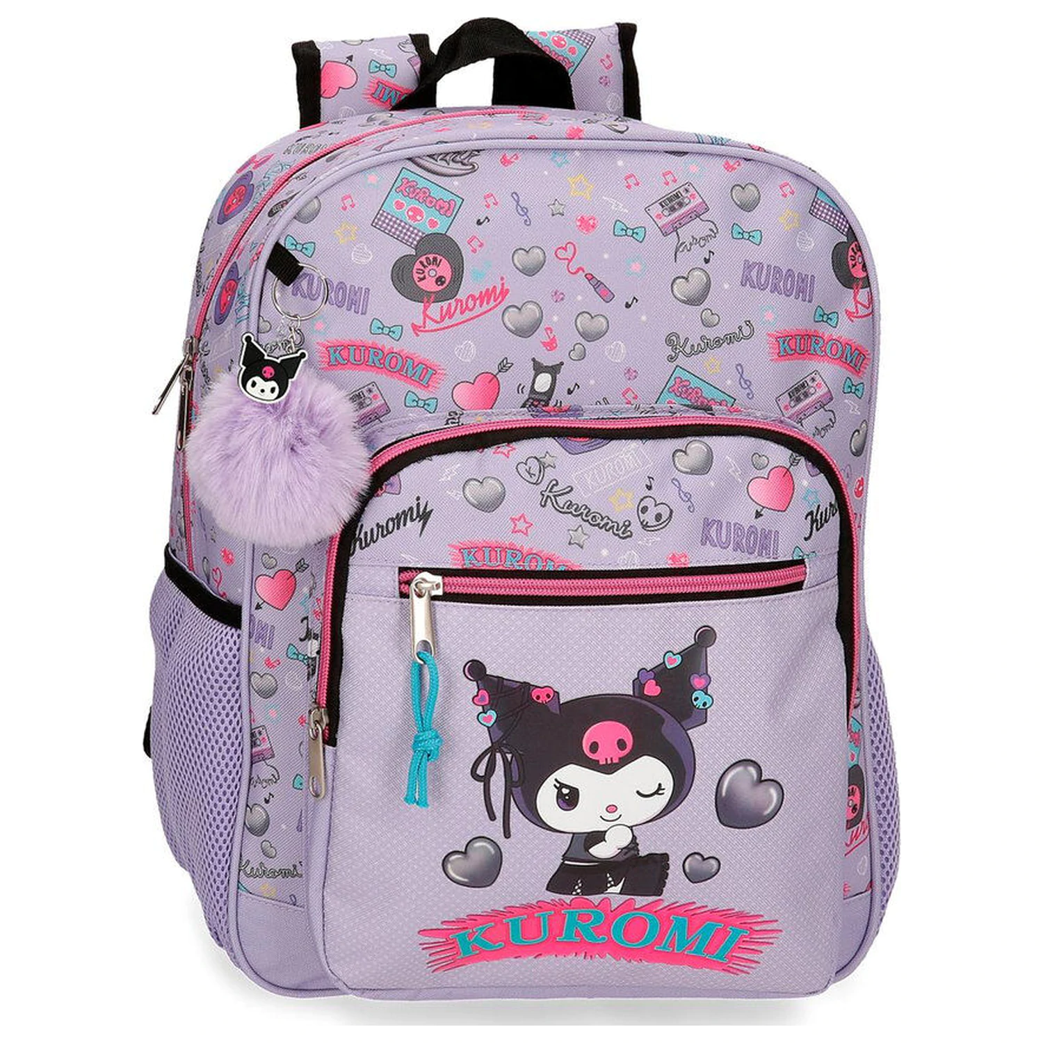 Hello Kitty Kuromi Retropop prilagodljiv nahrbtnik 38cm fotografija izdelka