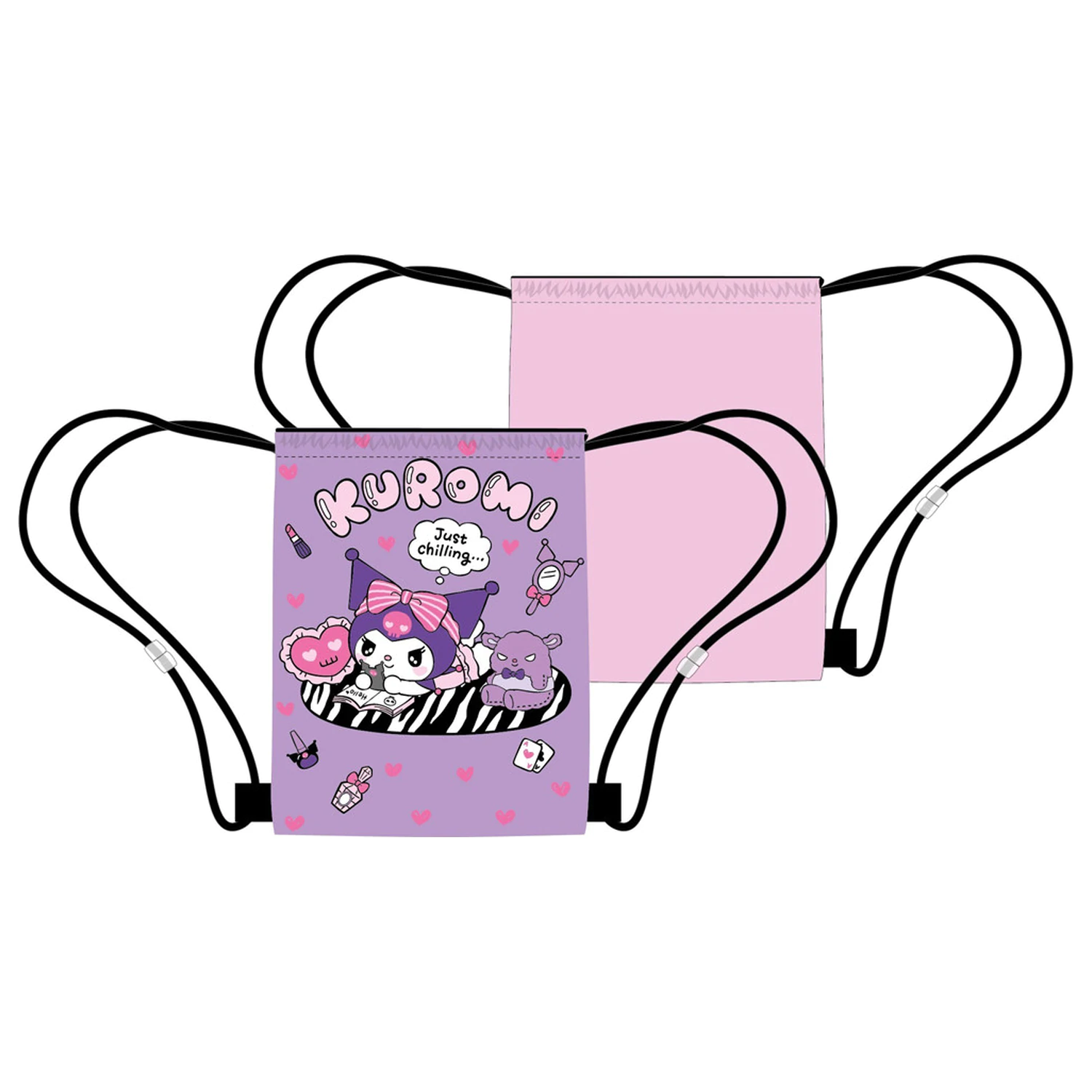 Hello Kitty Kuromi športna torba, torba za telovadnico 40 cm fotografija izdelka