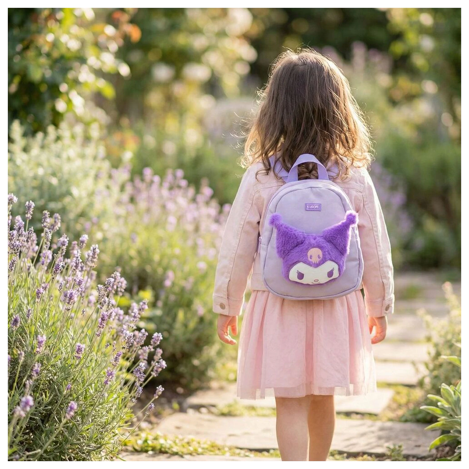 Hello Kitty Kuromi nahrbtnik 20 cm fotografija izdelka