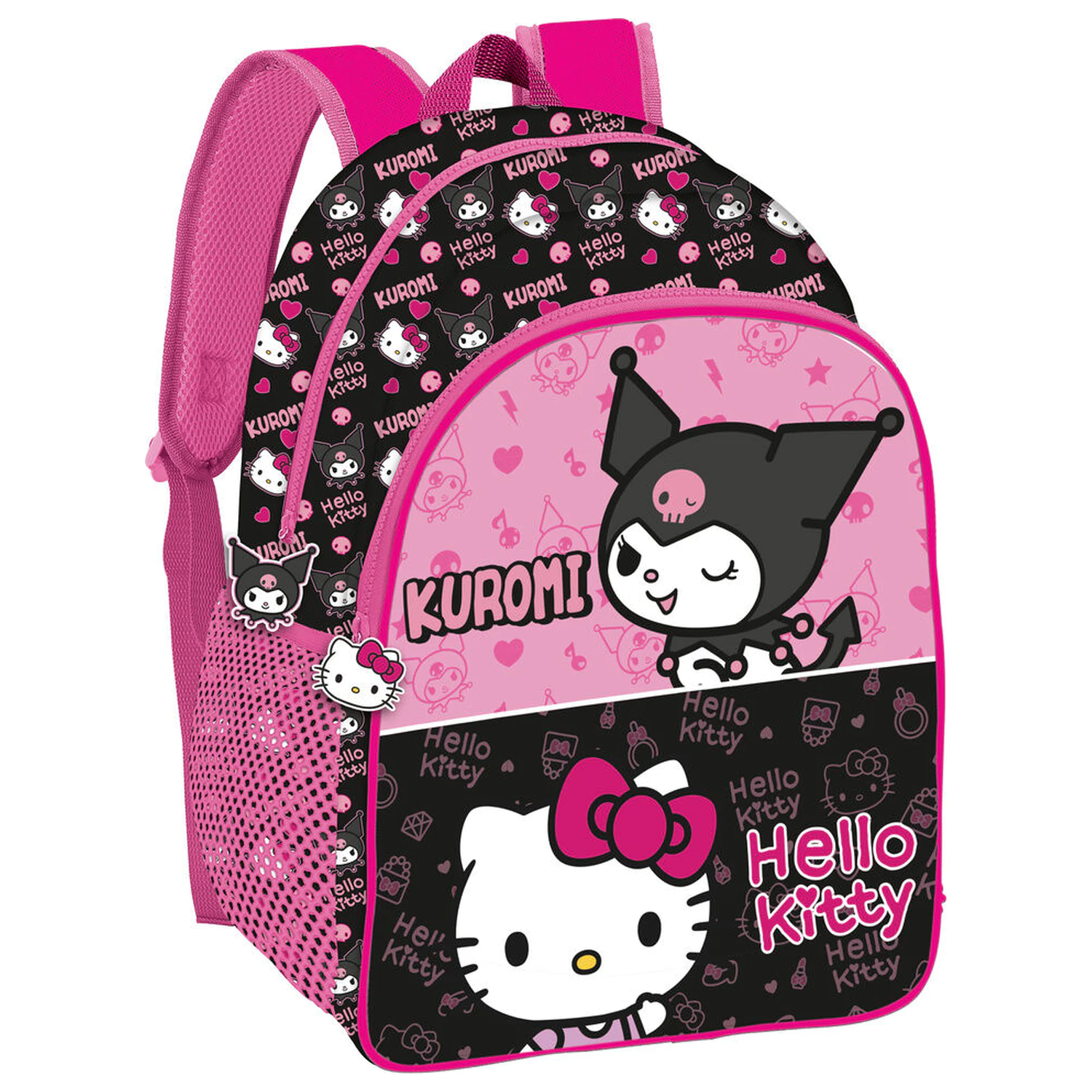 Hello Kitty & Kuromi nahrbtnik 40cm fotografija izdelka